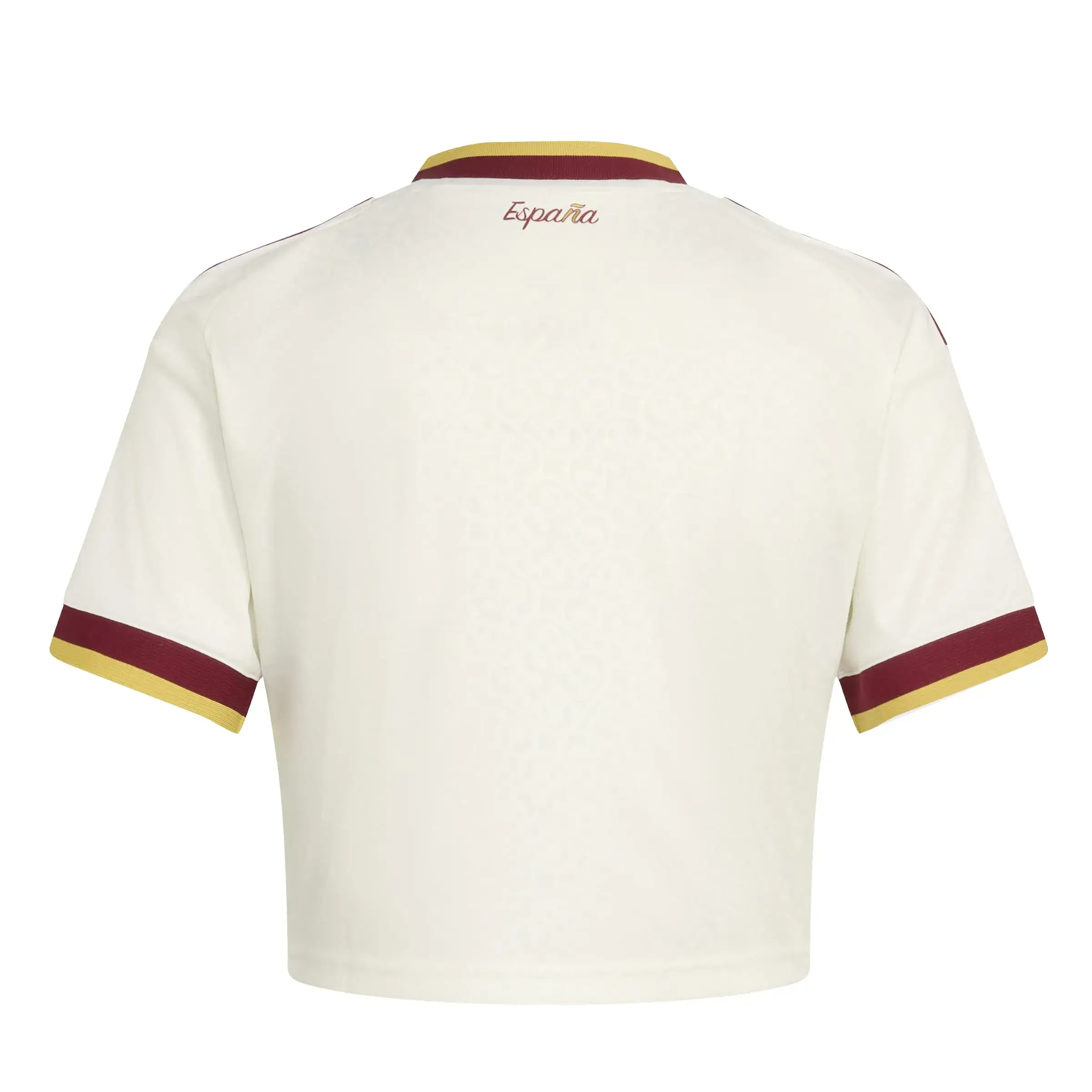 adidas 2026 Spain Women's Stadium Away Cropped Soccer Jersey - Image 2