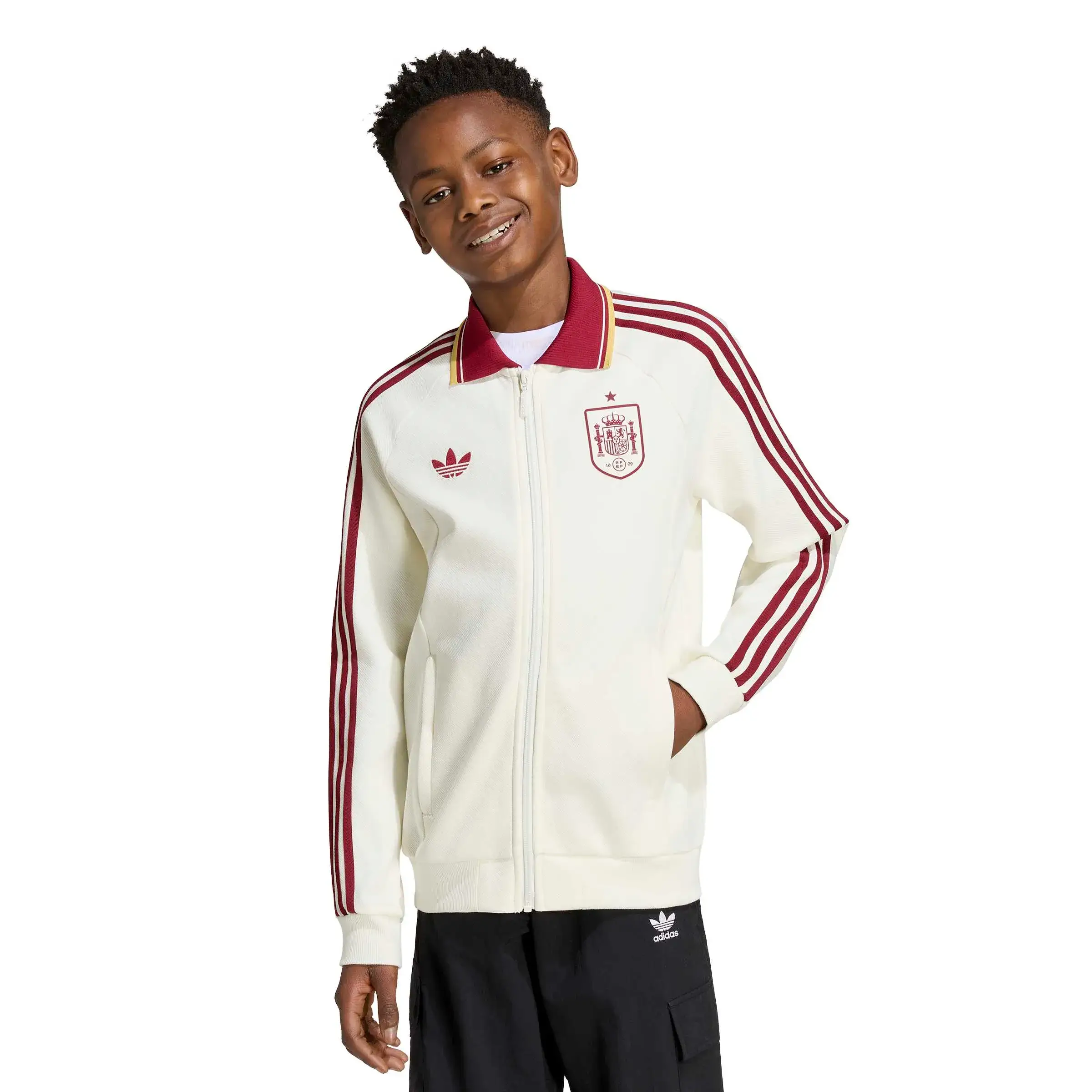 adidas 2026 Spain Youth Away Originals Anthem Jacket - Image 4