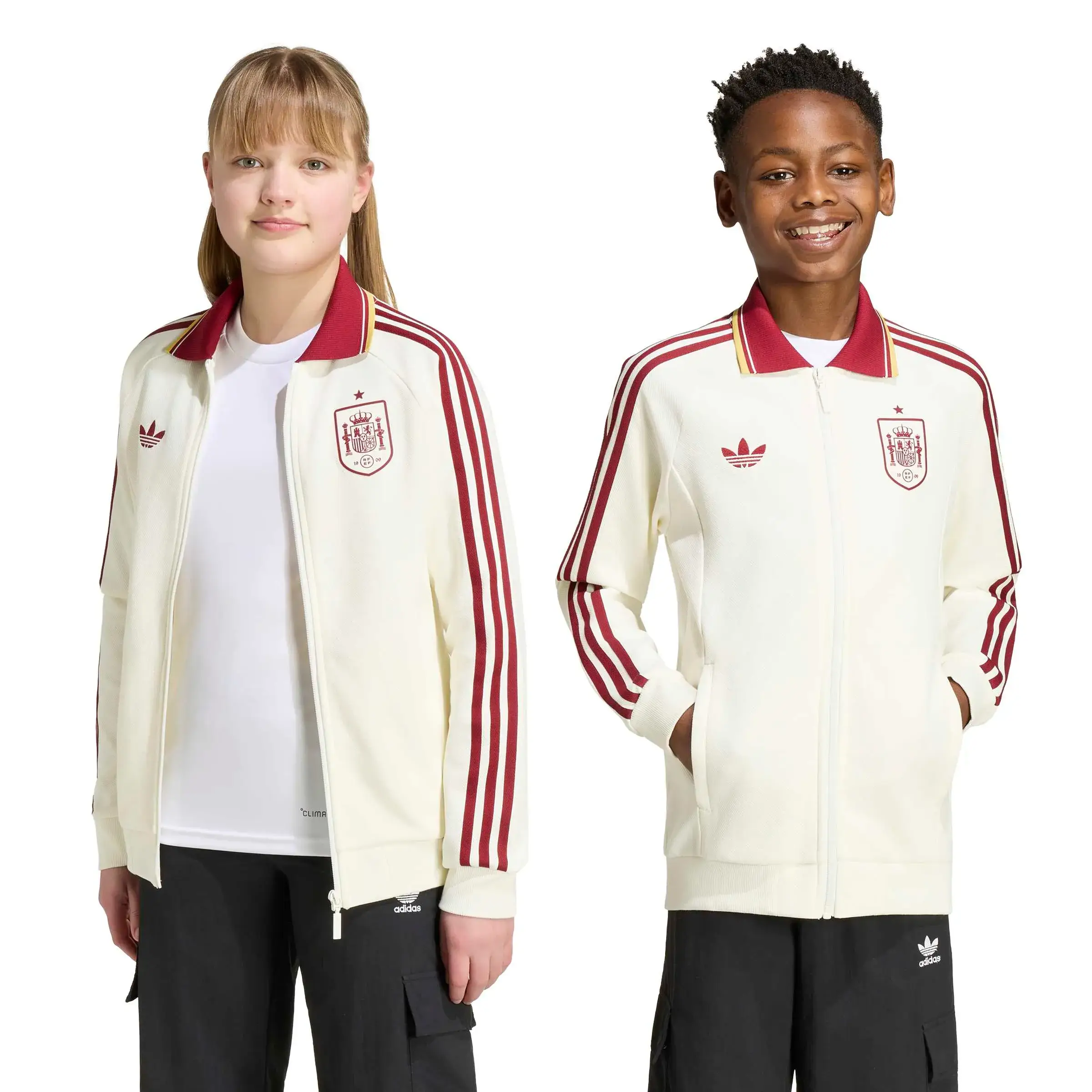adidas 2026 Spain Youth Away Originals Anthem Jacket - Image 6