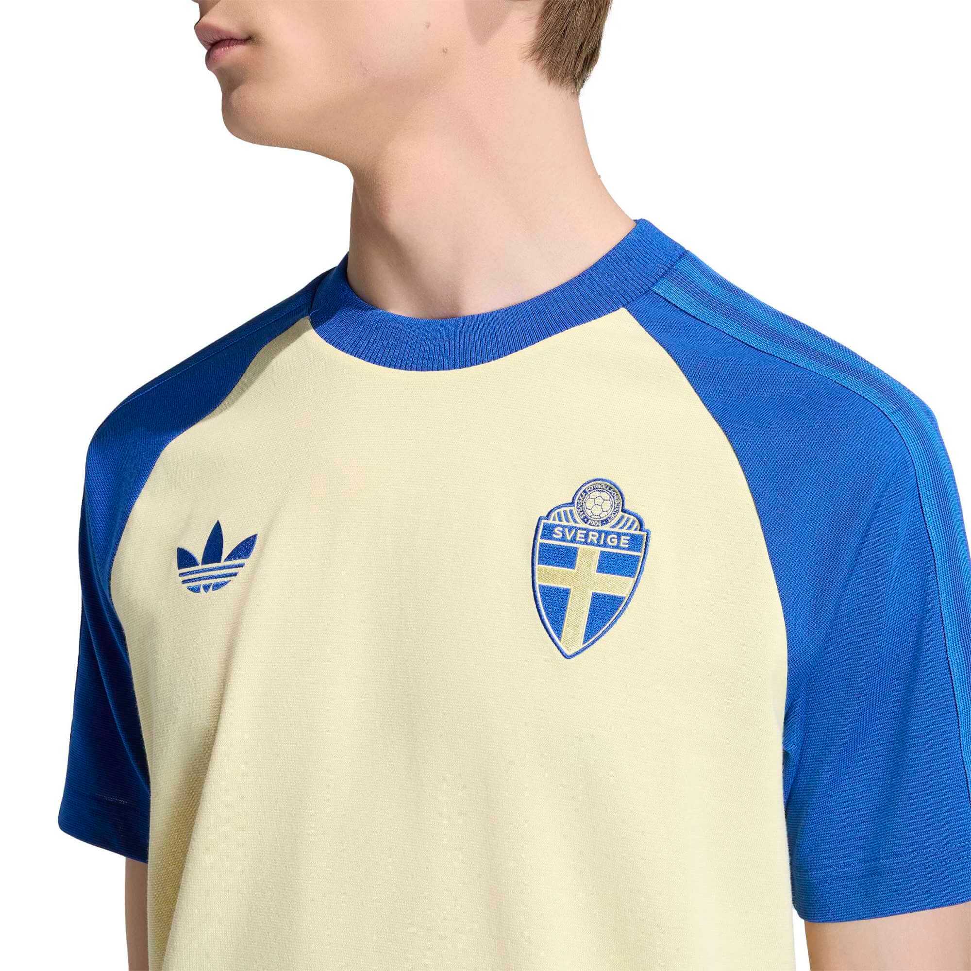 adidas 2026 Sweden Men's Originals Tee - Image 5