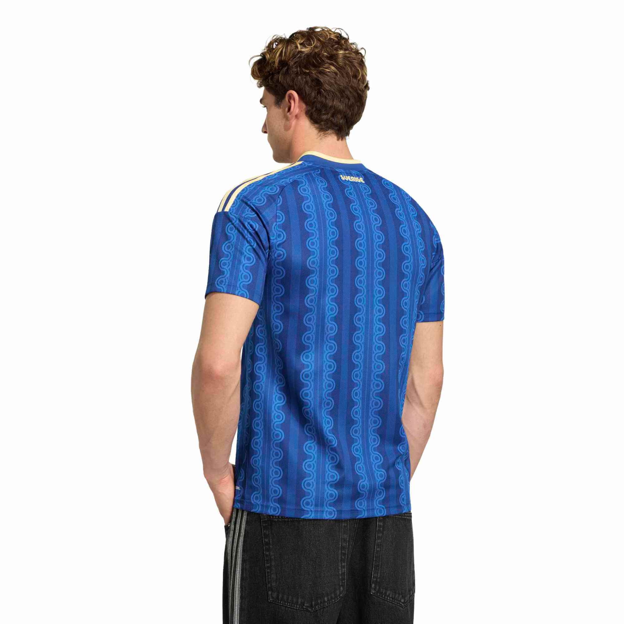 adidas 2026 Sweden Men's Stadium Away Soccer Jersey - Image 4