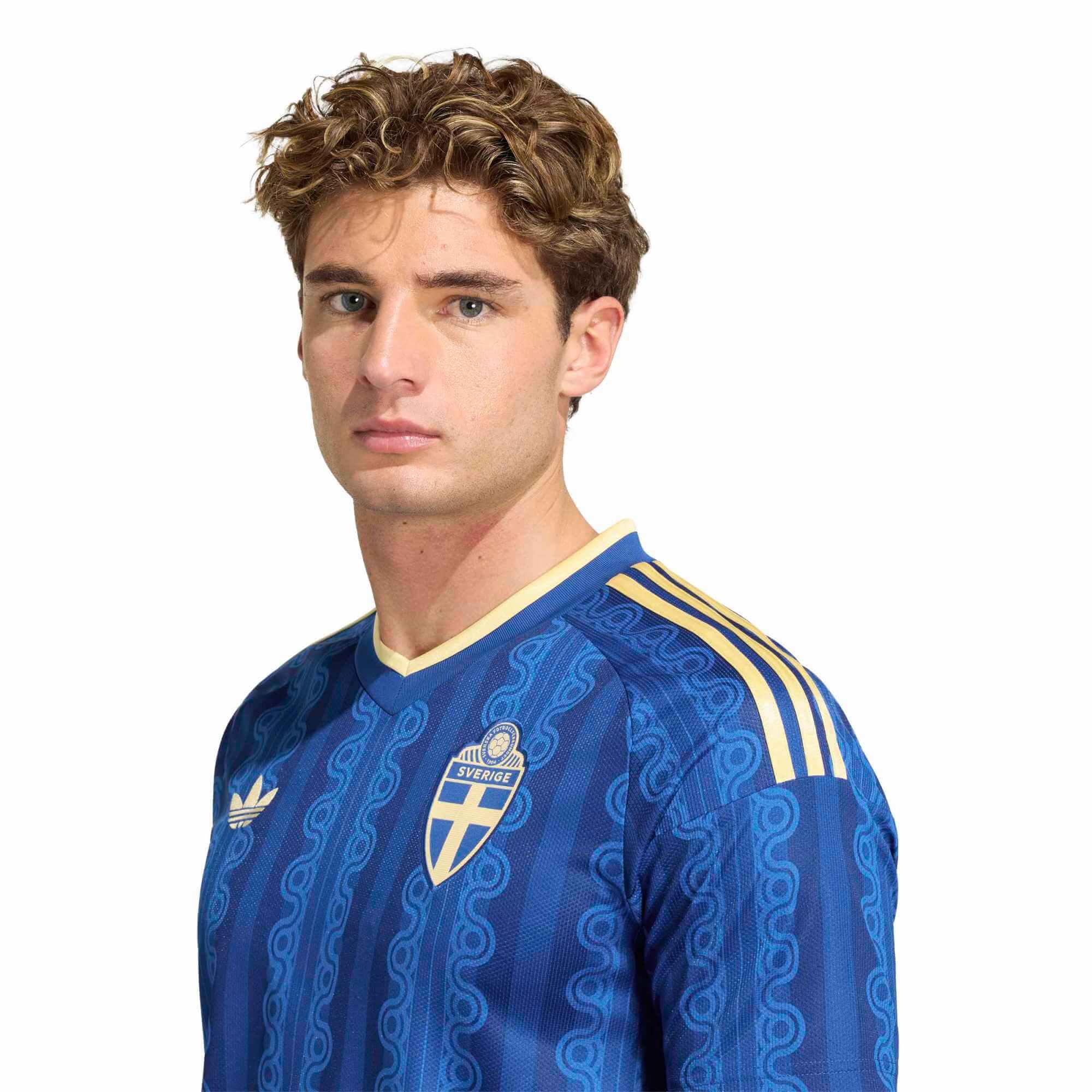 adidas 2026 Sweden Men's Stadium Away Soccer Jersey - Image 5