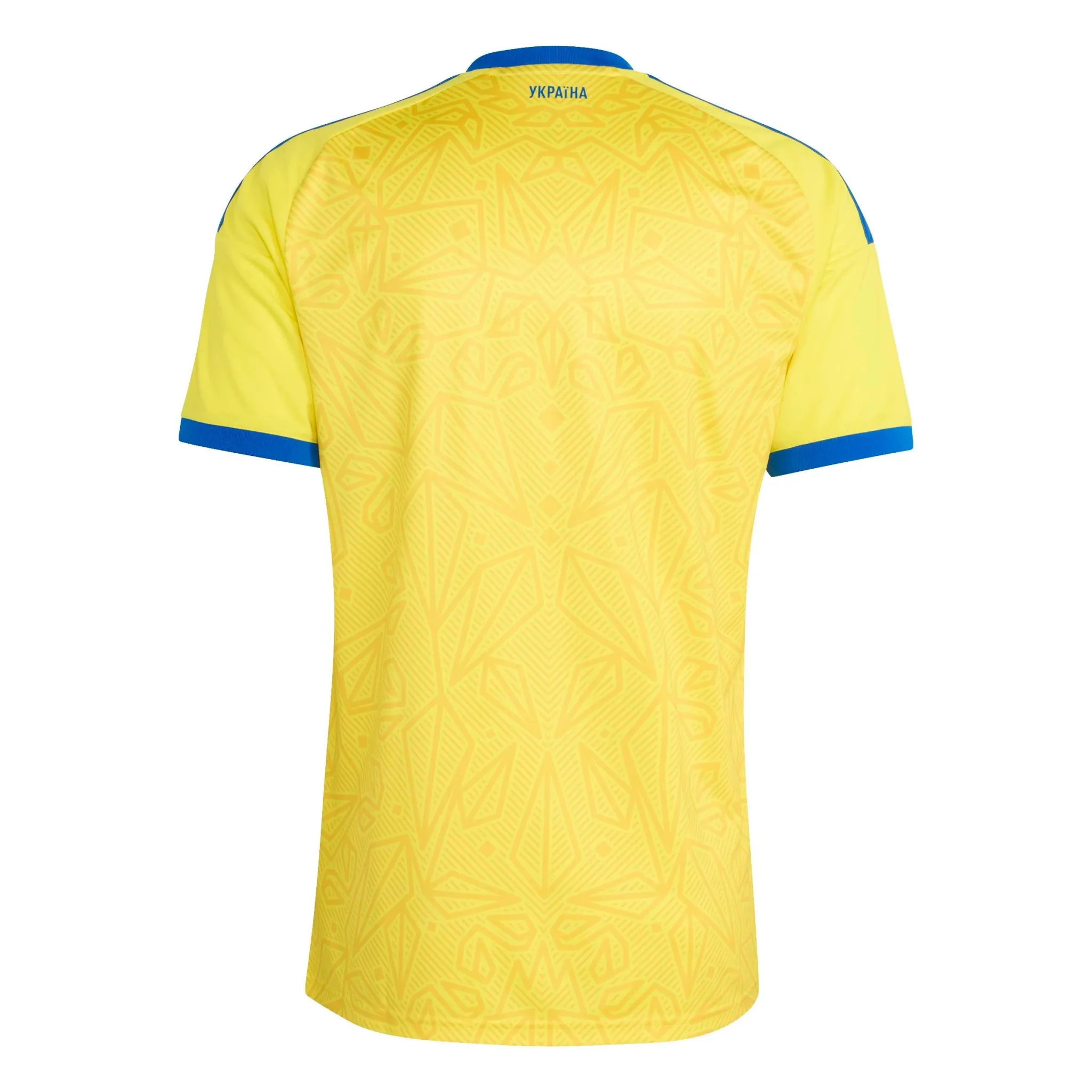 adidas 2026 Ukraine Men's Stadium Home Soccer Jersey - Image 2