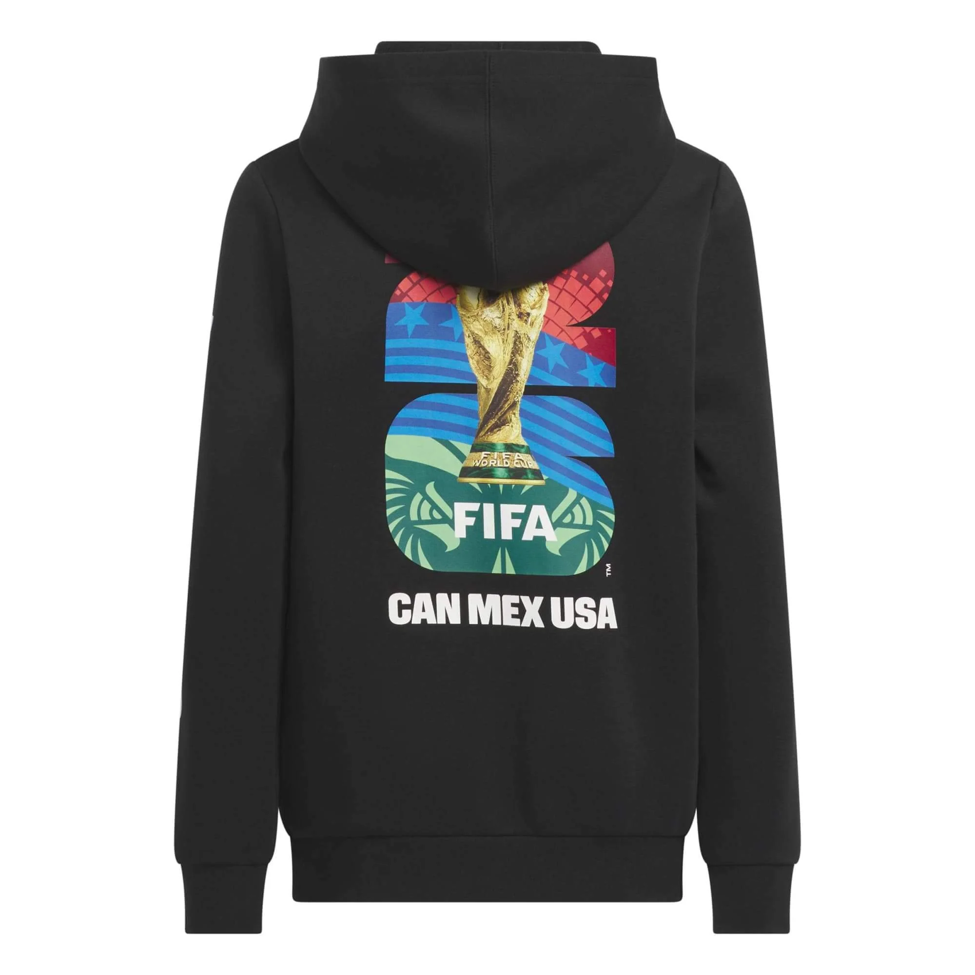 adidas 2026 World Cup Youth Match Ball Graphic Hoodie - Image 2