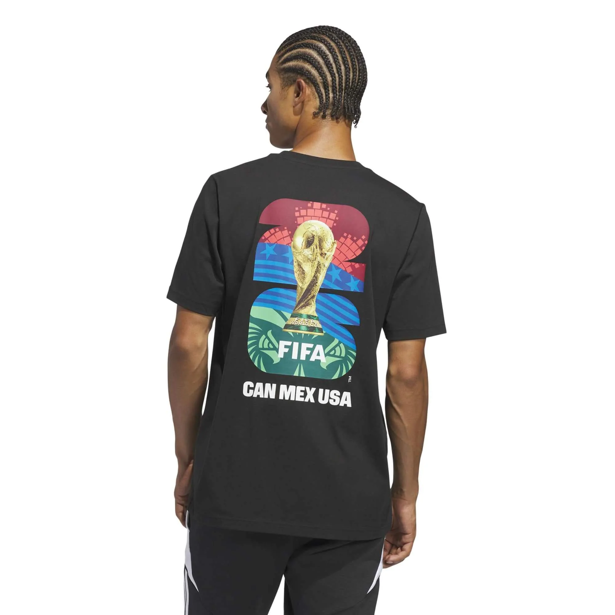 adidas 2026 World Cup Men's Match Ball Graphic Tee - Image 4
