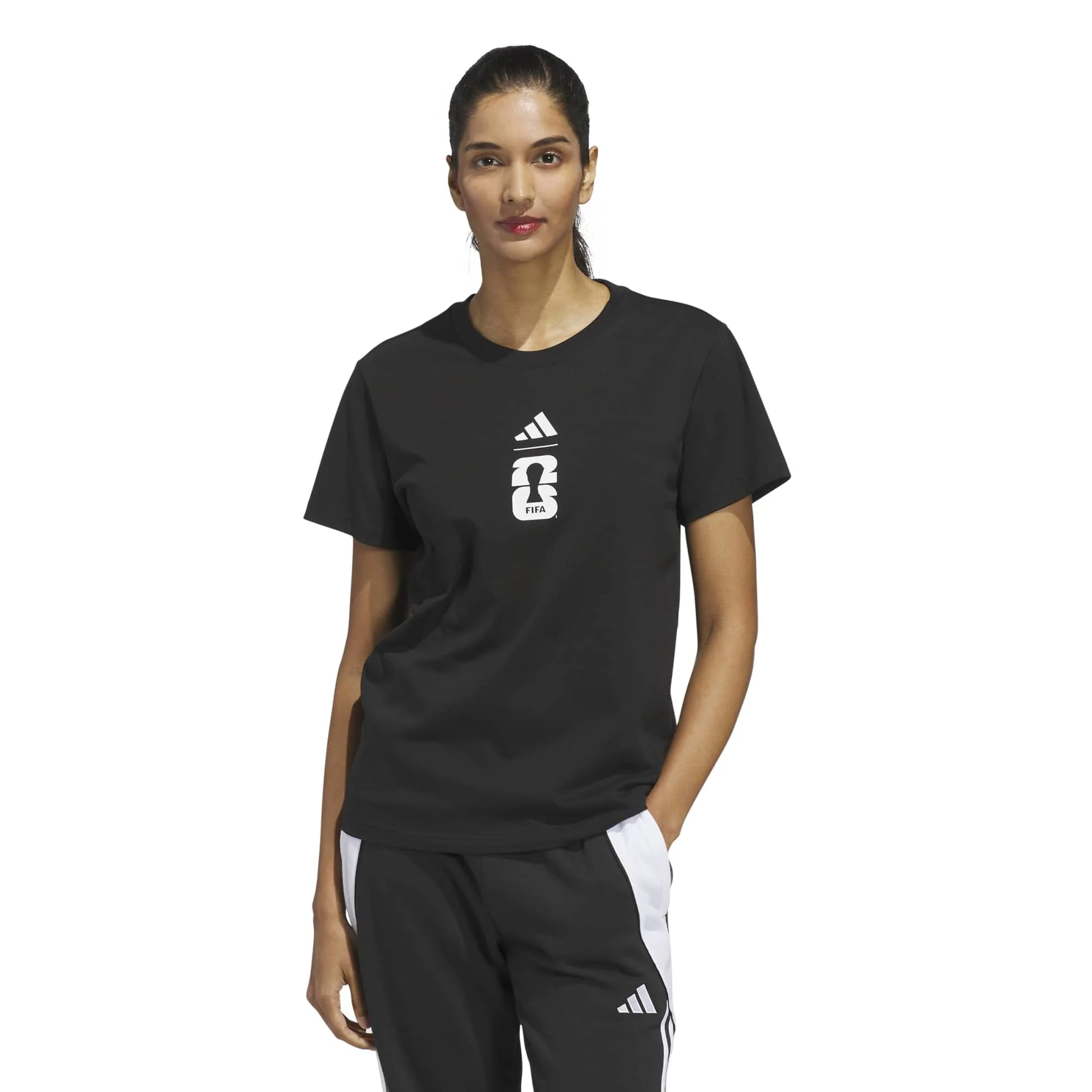 adidas 2026 World Cup Women's Match Ball Graphic Tee - Image 2