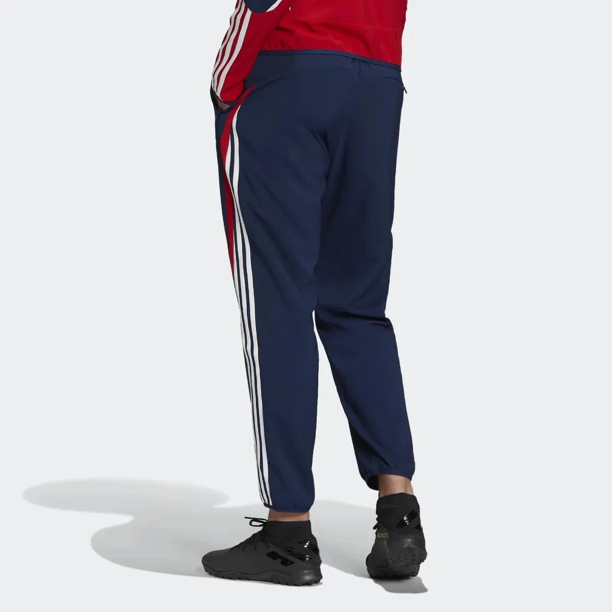 adidas 21-22 Bayern Munich Teamgeist Woven Pants - Indigo - Image 3