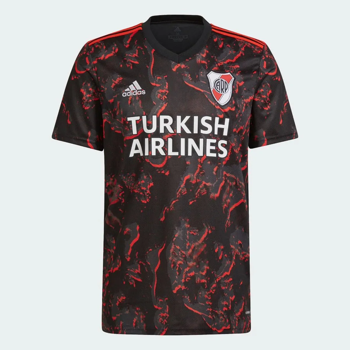 Adidas 21-22 River Plate Away Jersey - Black-Red
