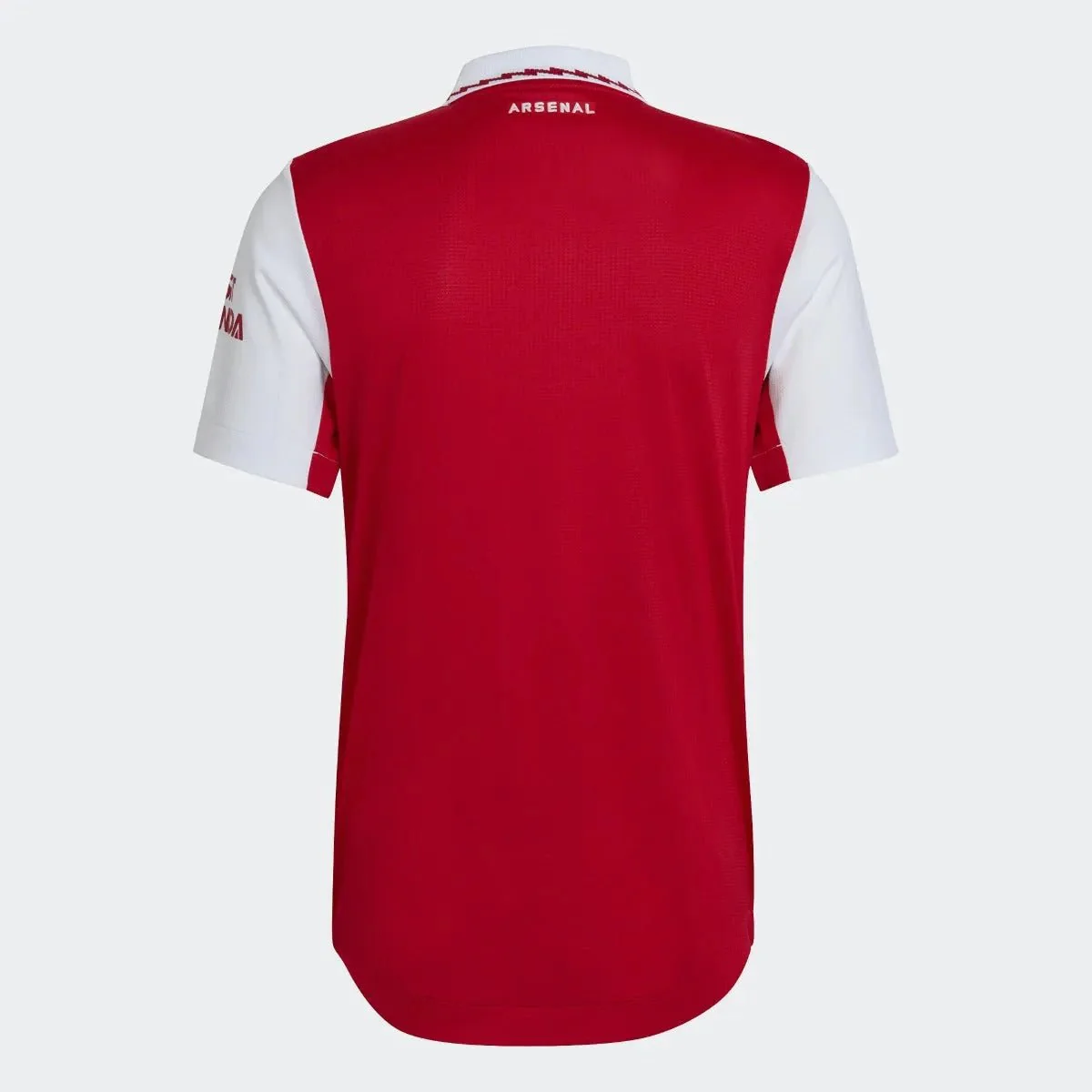 adidas 22-23 Arsenal Authentic Home Jersey - Scarlet-White - Image 2
