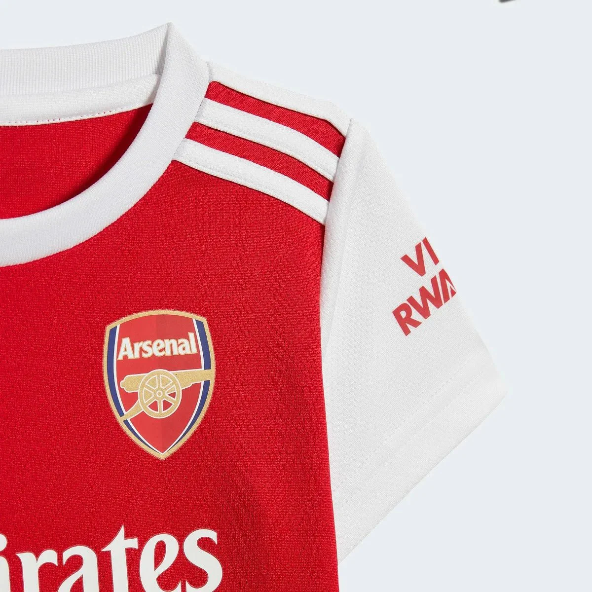 adidas 22-23 Arsenal Home Baby Kit - Scarlet-White - Image 5