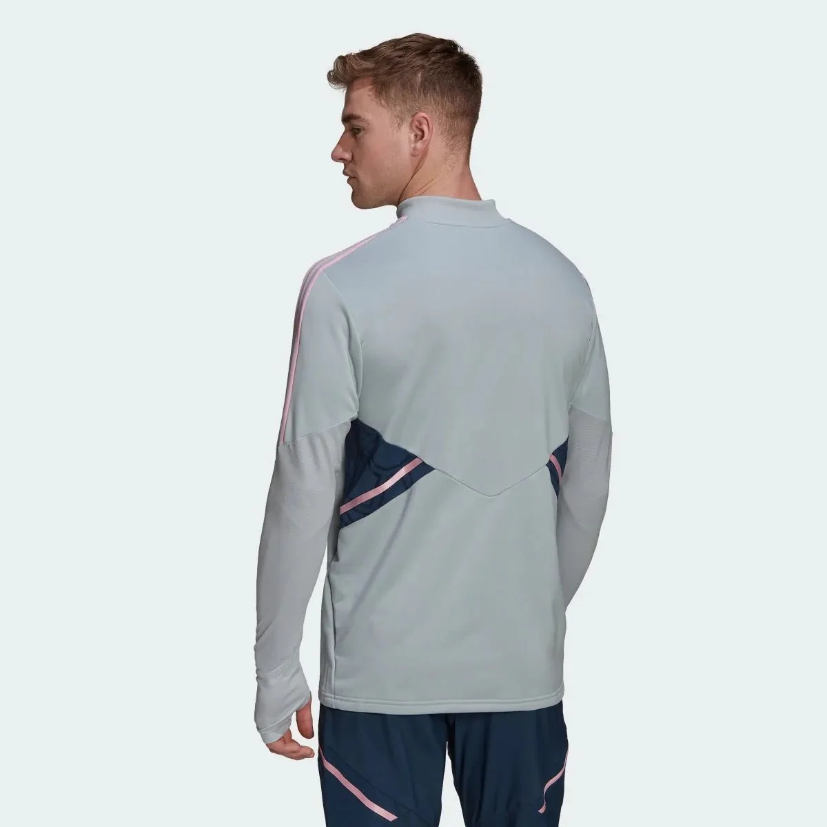 adidas 22-23 Arsenal Training Top - Onix - Image 4