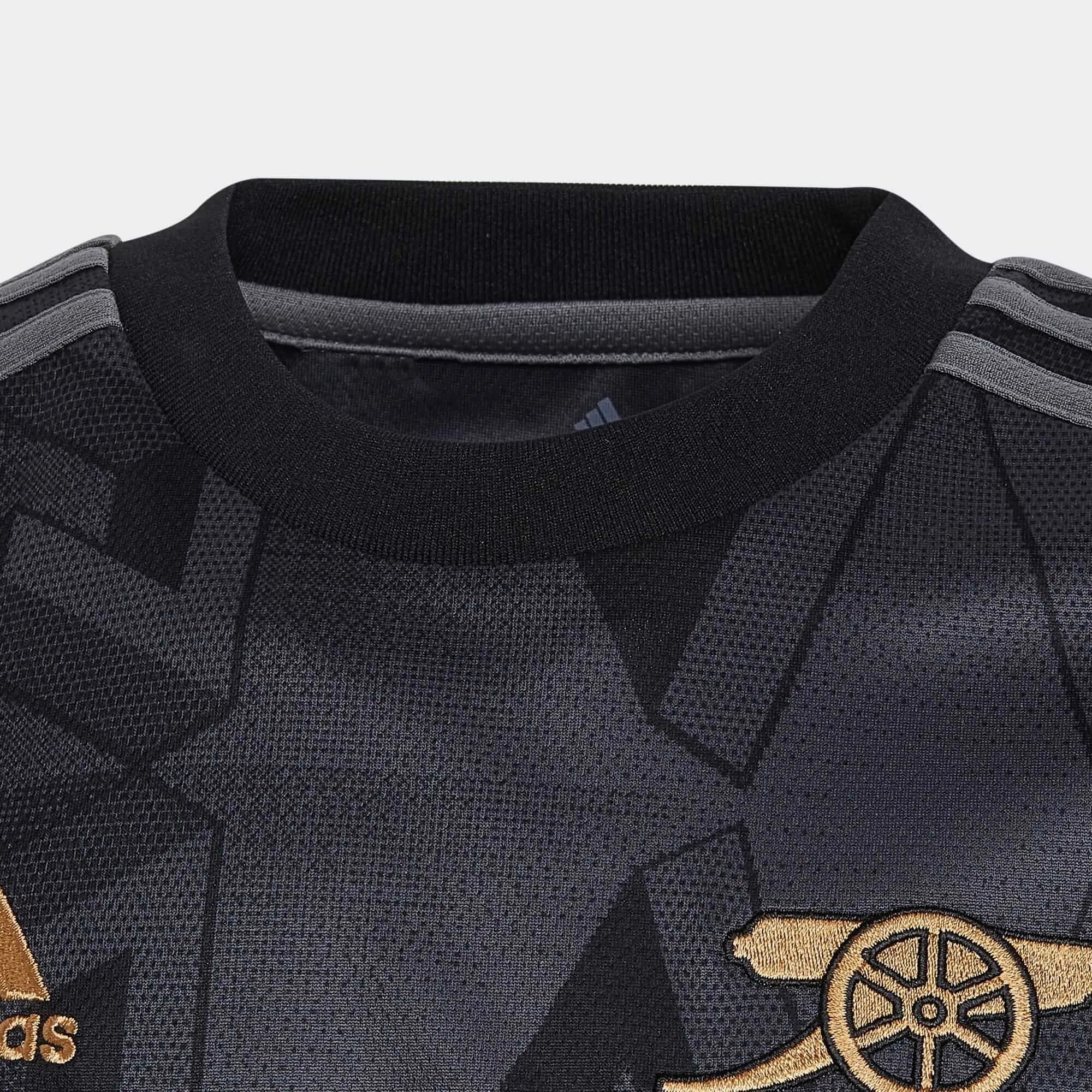 adidas 22-23 Arsenal Youth Away Jersey - Black - Image 3