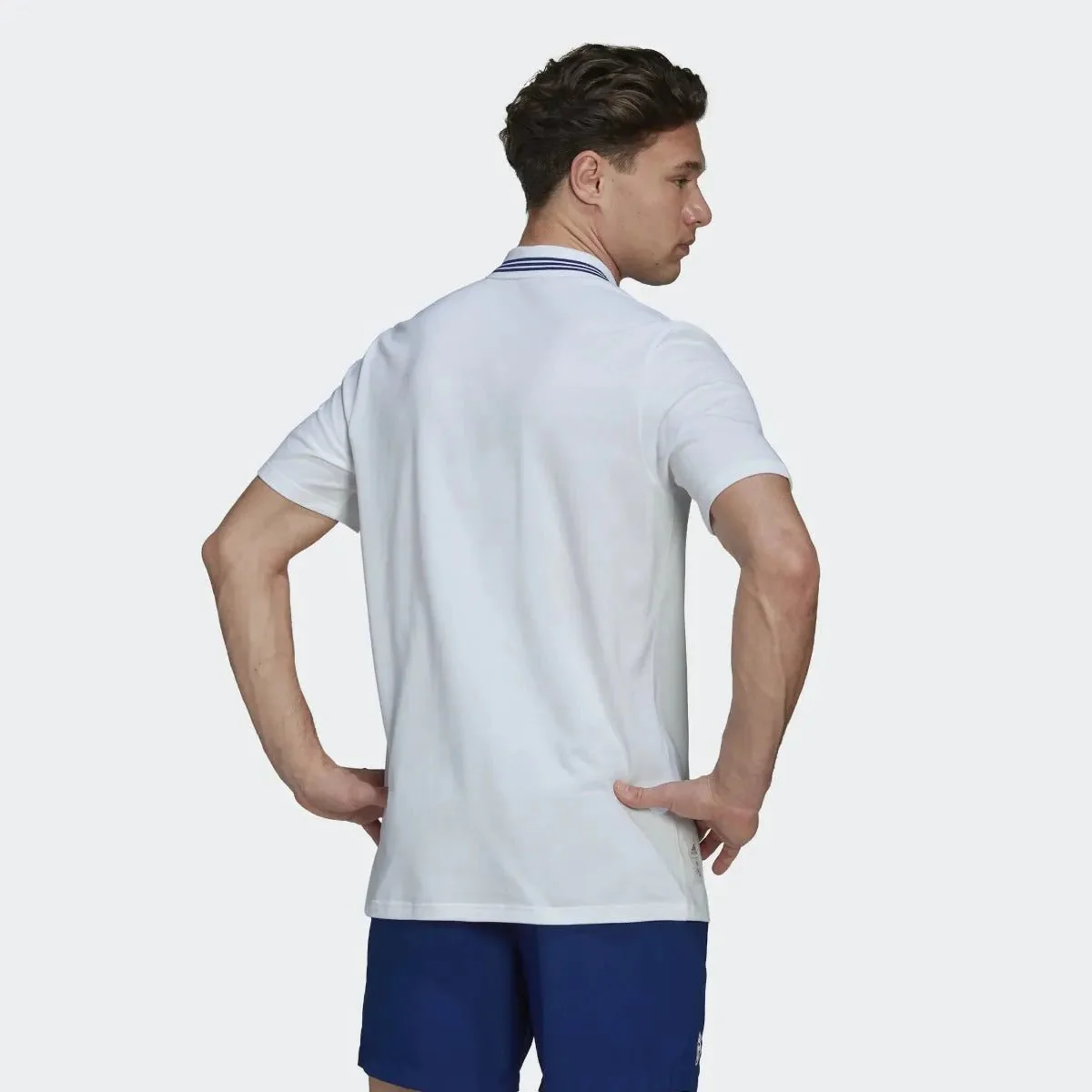 adidas 22-23 Real Madrid Polo Shirt - White - Image 3