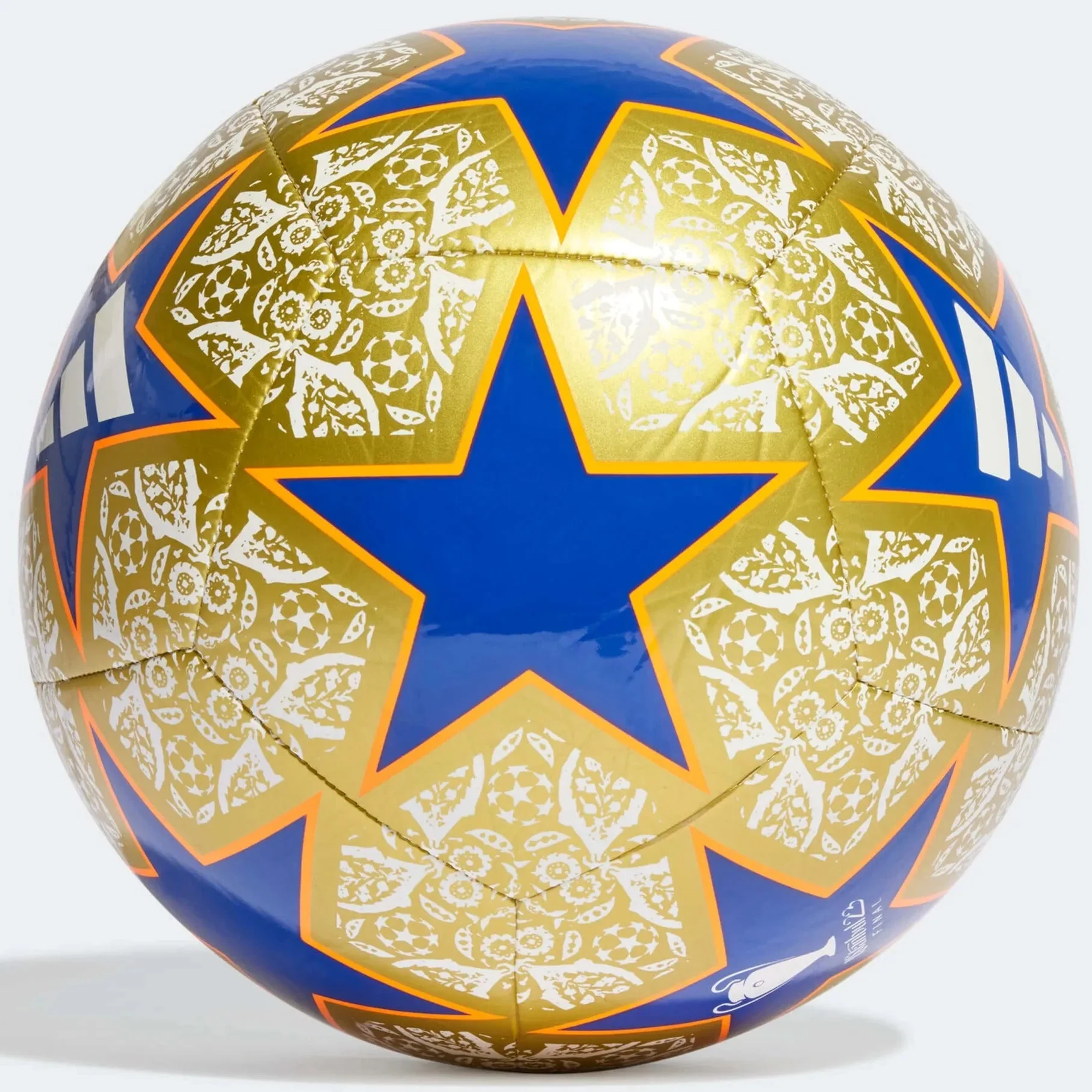 adidas 23 UCL Istanbul Club Ball - Gold-White-Blue - Image 2
