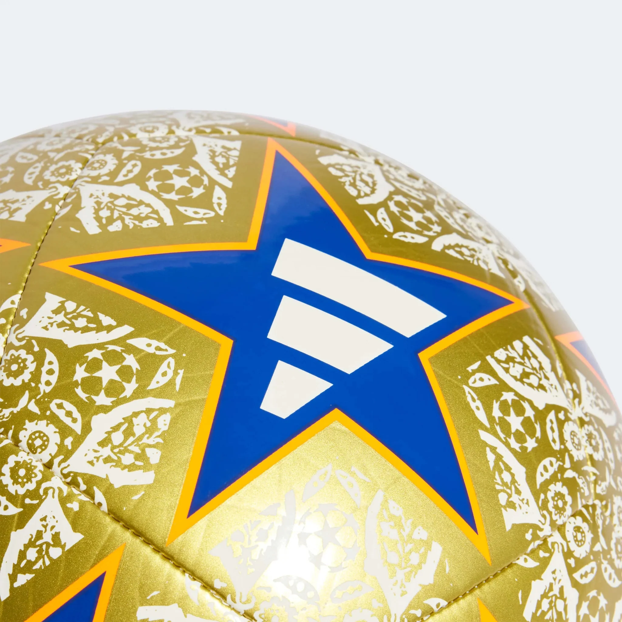 adidas 23 UCL Istanbul Club Ball - Gold-White-Blue - Image 3