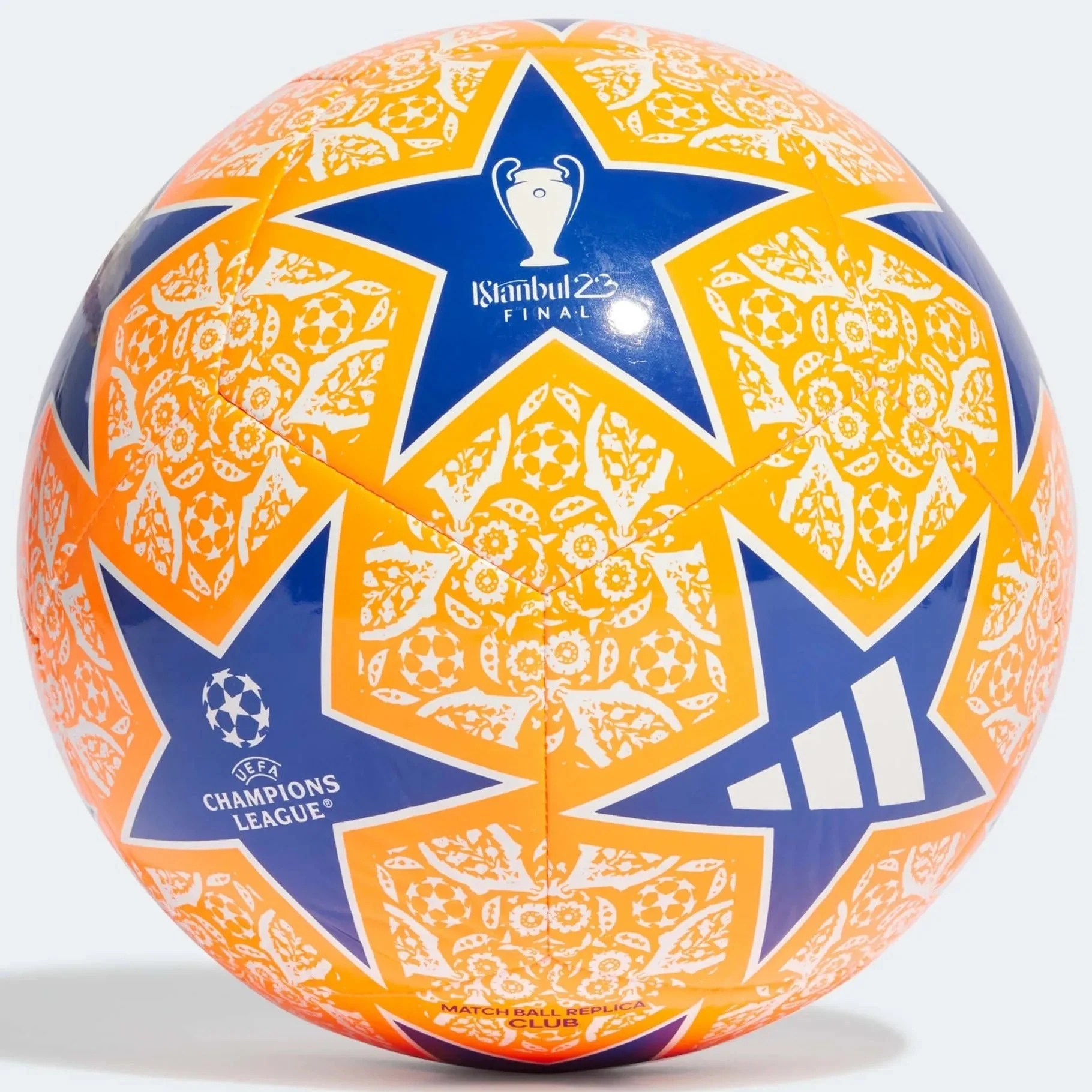 adidas 23 UCL Istanbul Club Ball - Orange-White-Blue