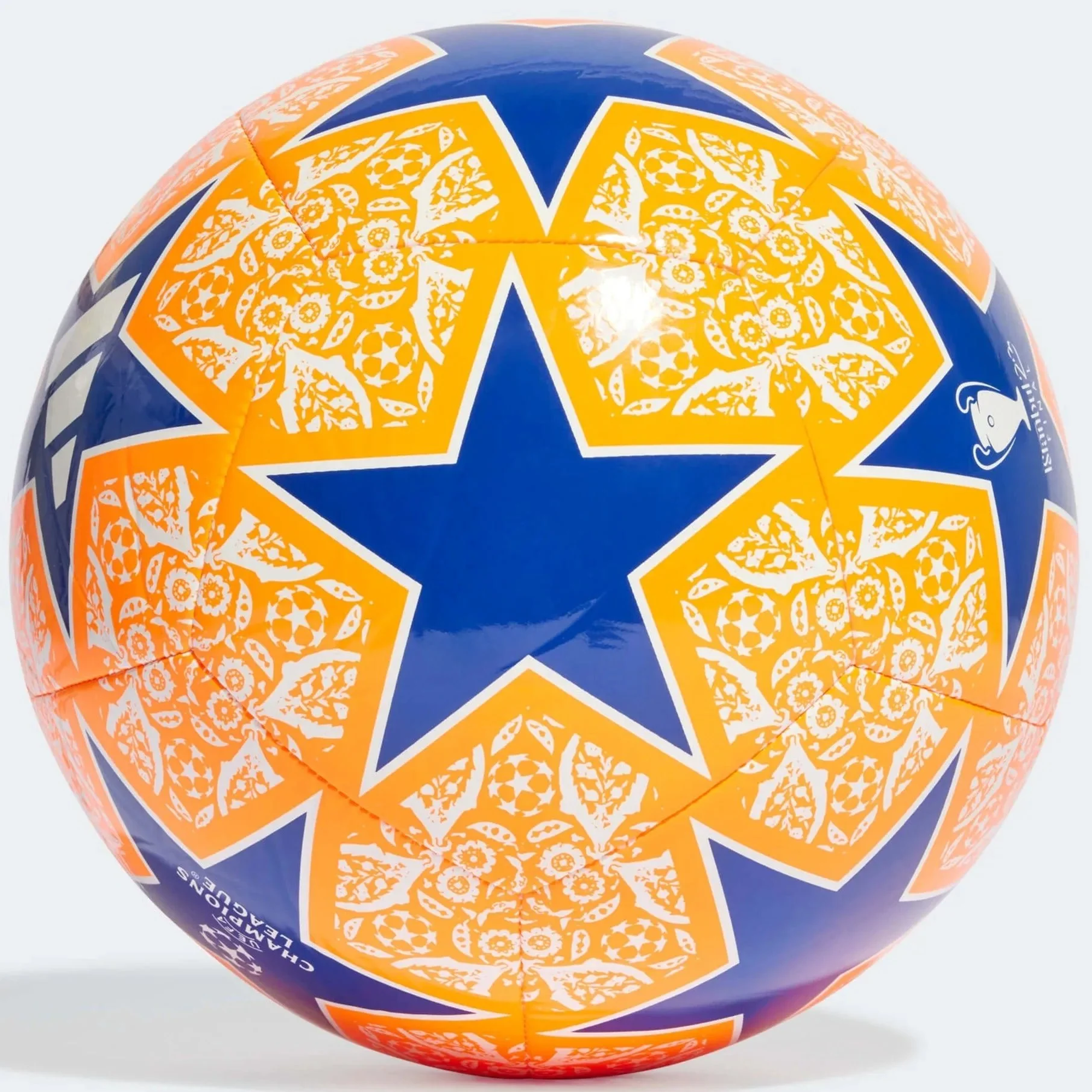 adidas 23 UCL Istanbul Club Ball - Orange-White-Blue - Image 2