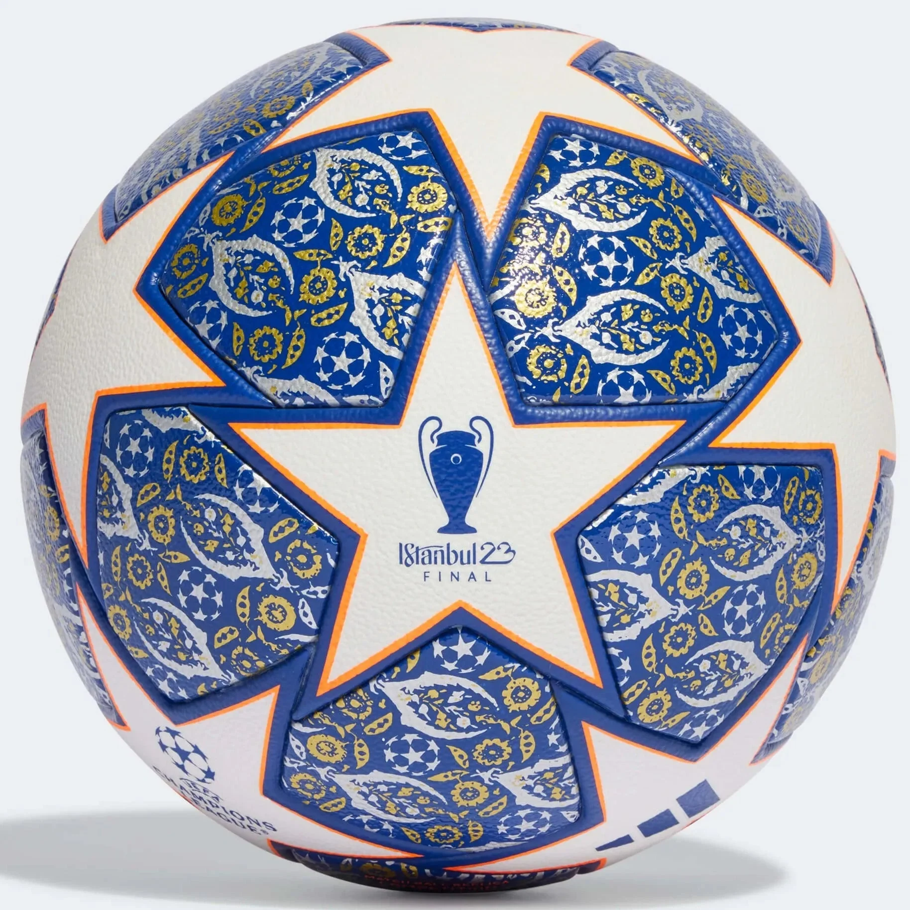 adidas 23 UCL Istanbul Competition Ball - White-Blue-Orange