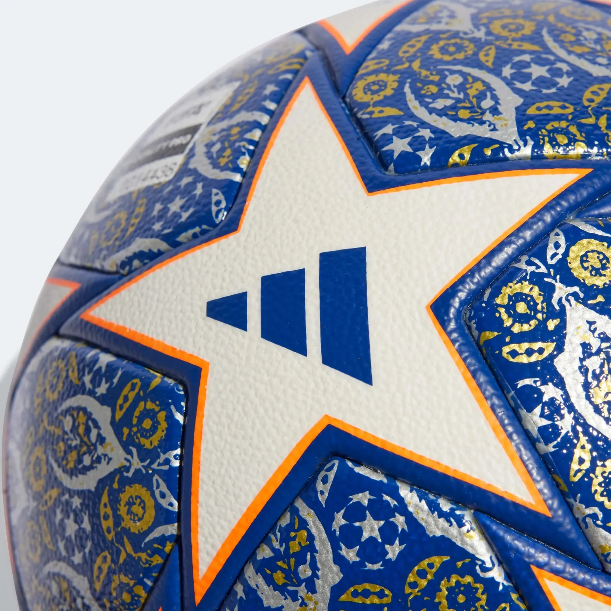 adidas 23 UCL Istanbul Competition Ball - White-Blue-Orange - Image 3