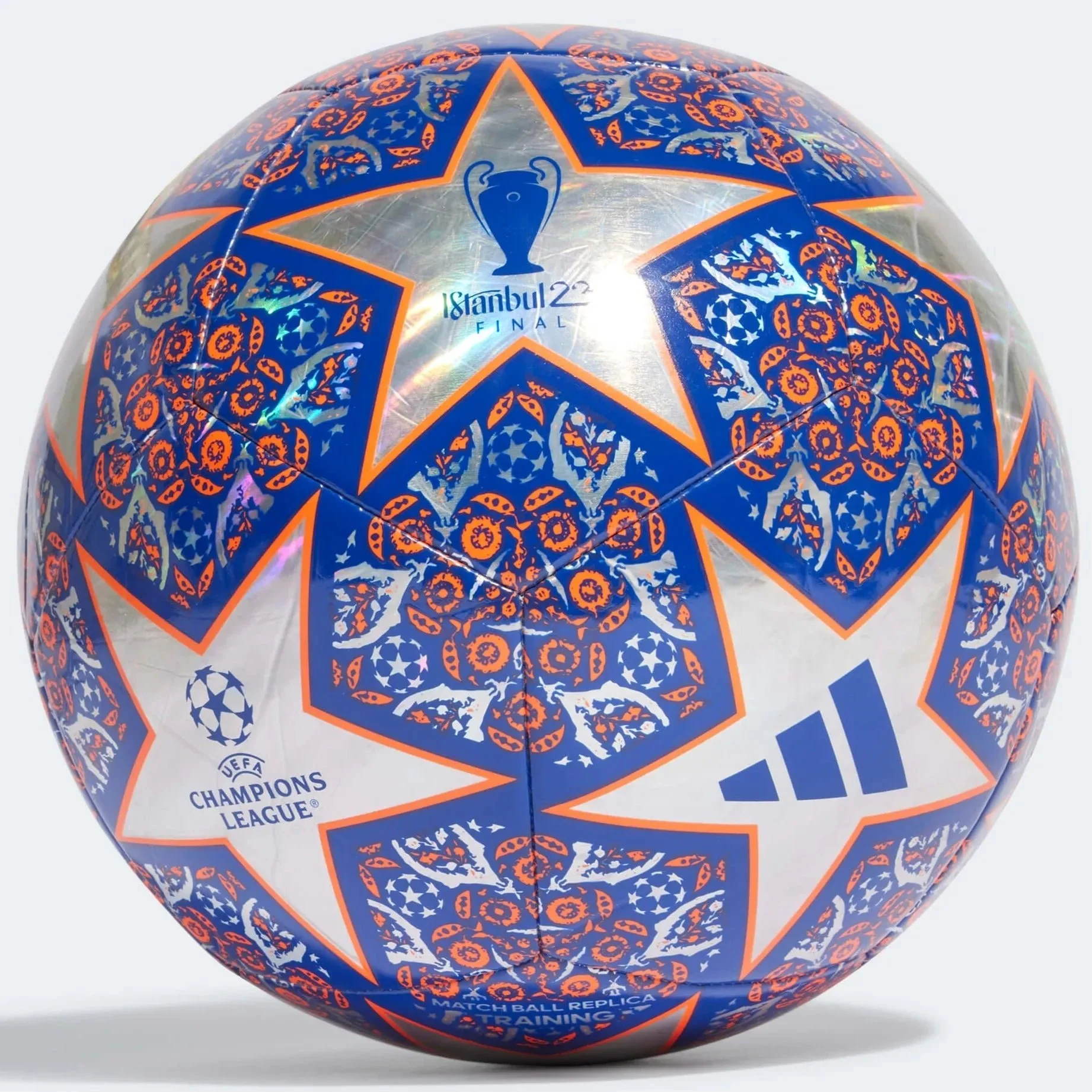 adidas 23 UCL Training Foil Ball - Multi-Blue-Orange