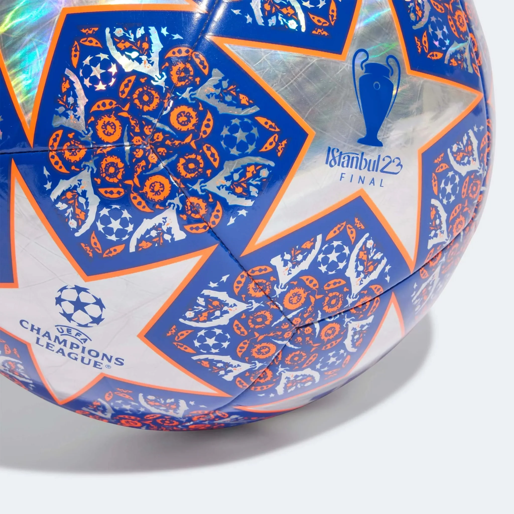 adidas 23 UCL Training Foil Ball - Multi-Blue-Orange - Image 4