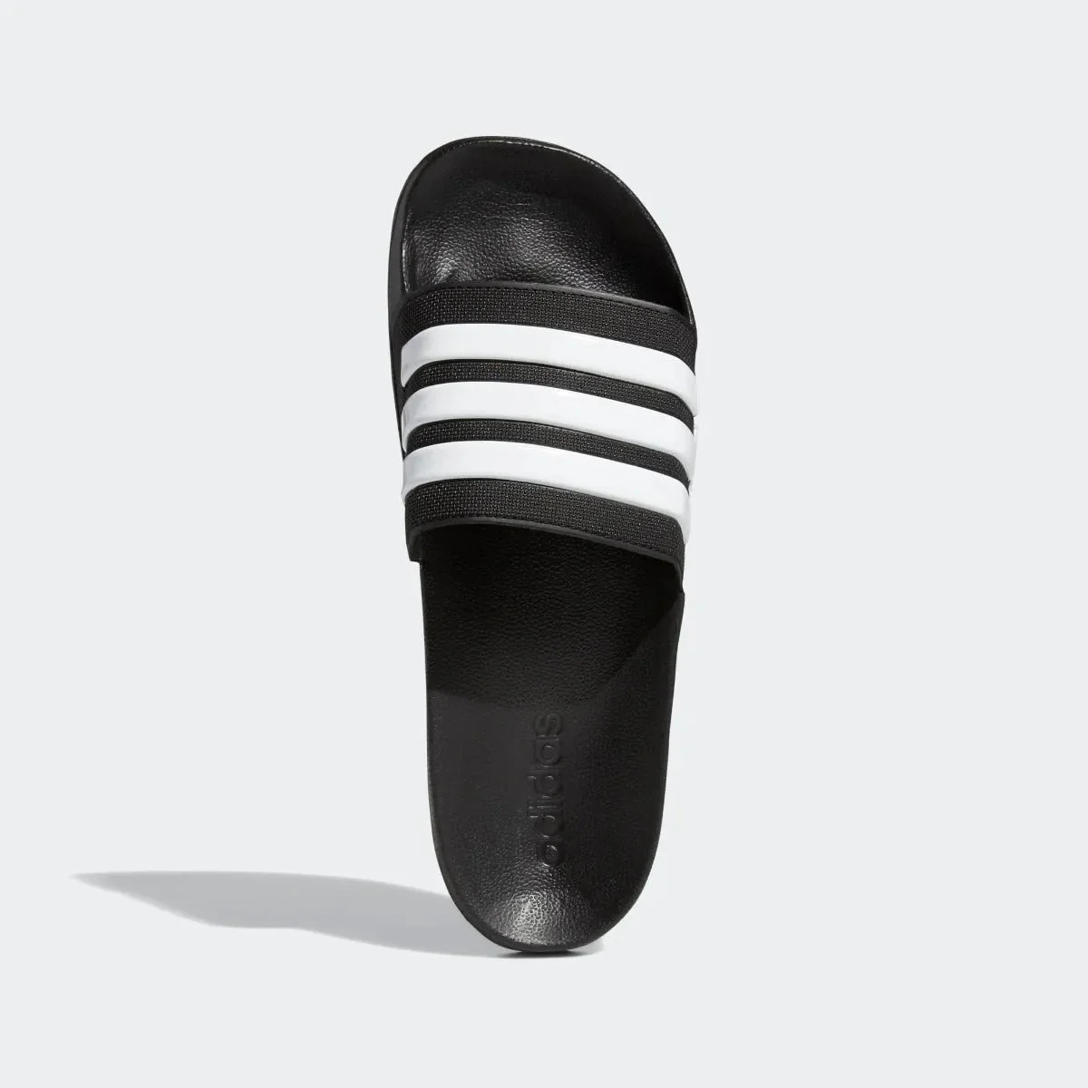 adidas Adilette Shower Sandal - Black-White - Image 5