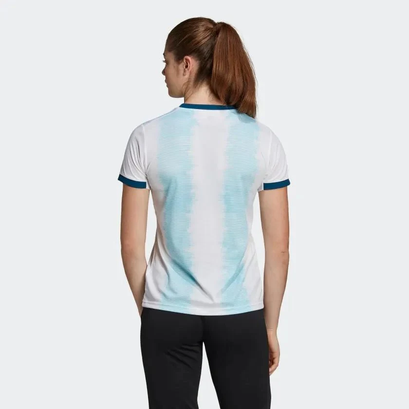 adidas Argentina 2019-20 Women's Home Jersey - White-Blue - Image 2