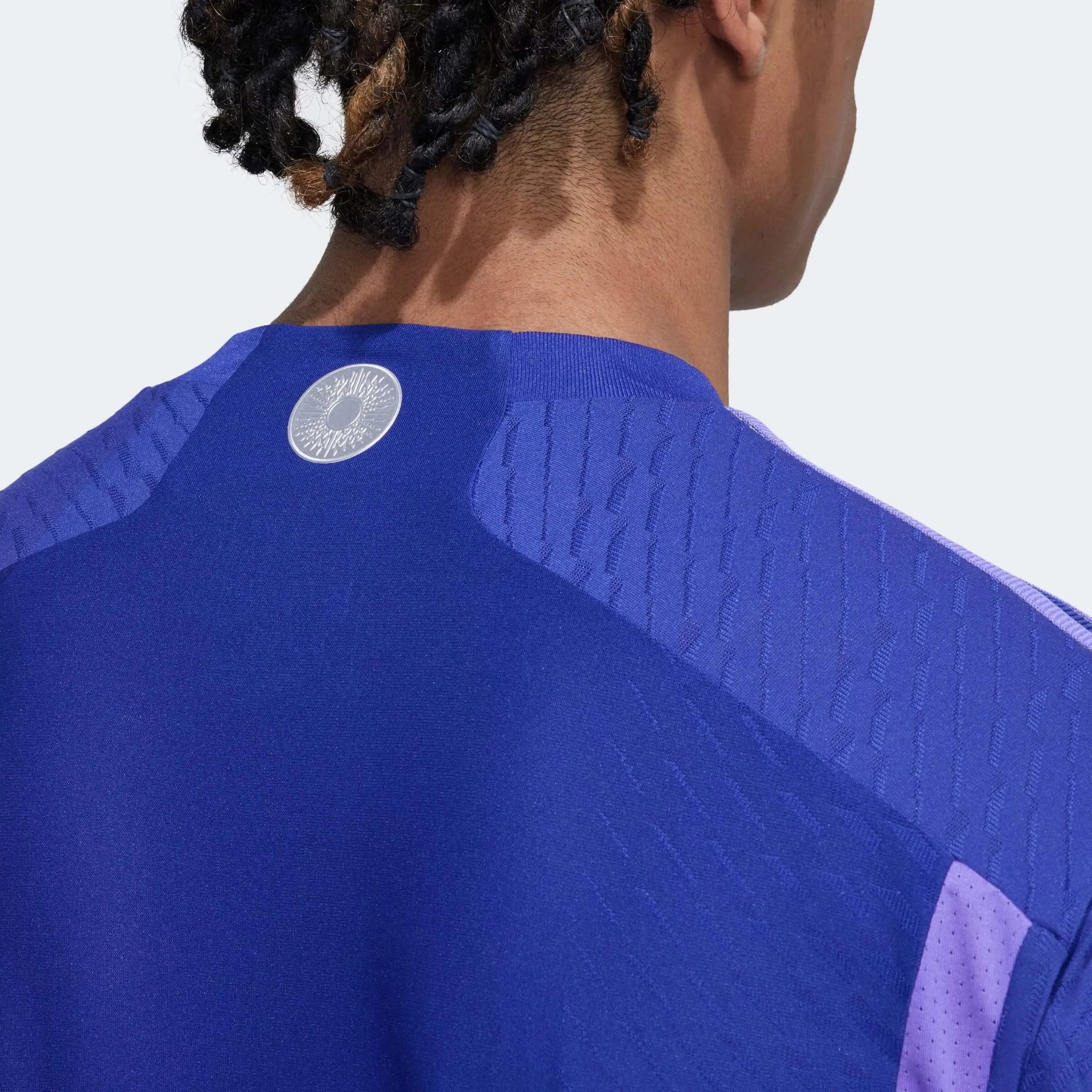 Adidas Argentina 2022-23 Away Authentic Jersey Purple Indigo-Purple - Image 6