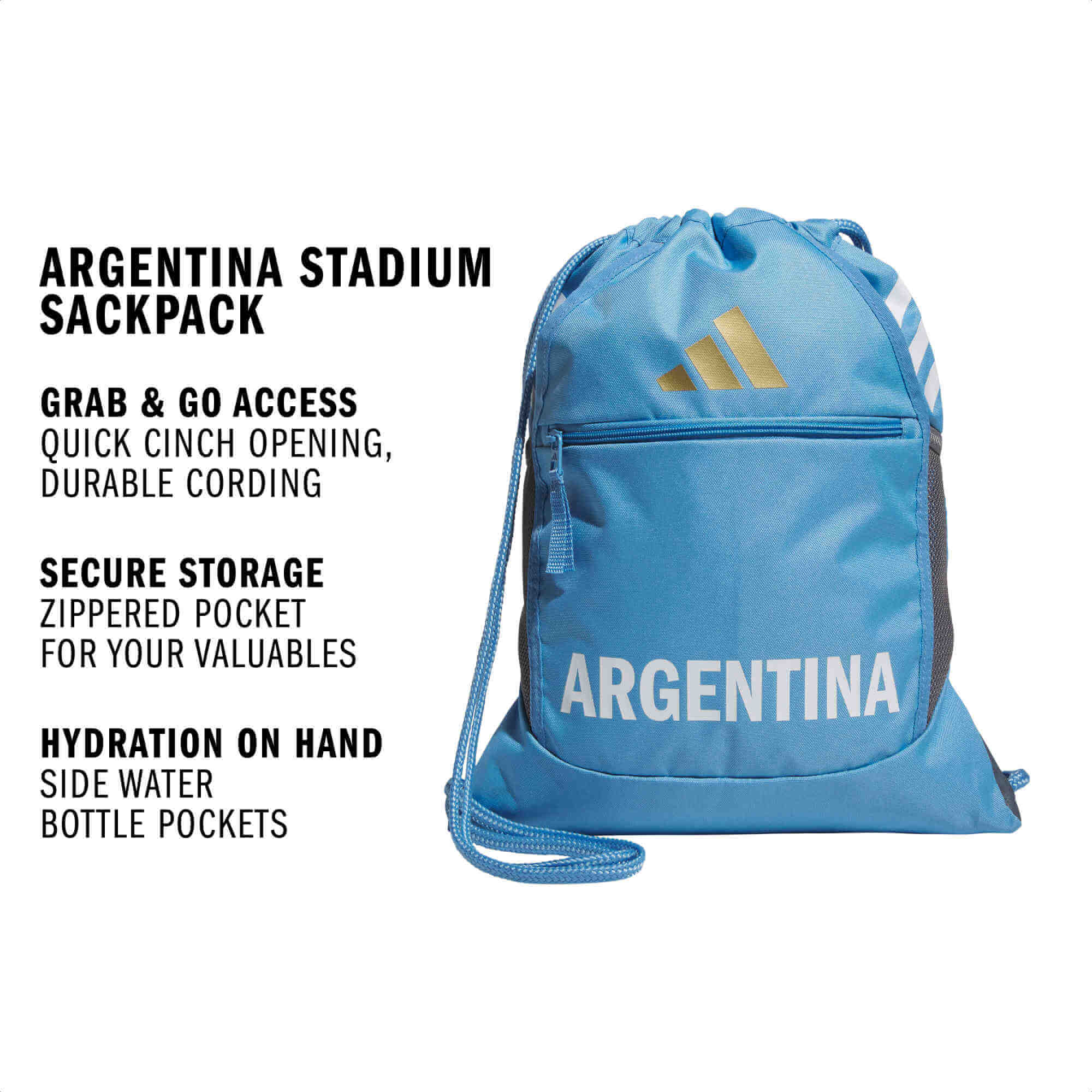 adidas Argentina Stadium Sackpack - Image 4