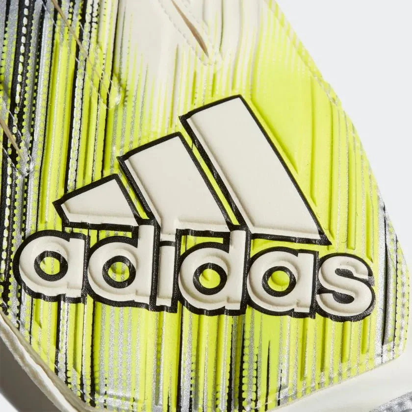 adidas Classic Training Goalkeeper Gloves - Black-Yellow-White - Image 2