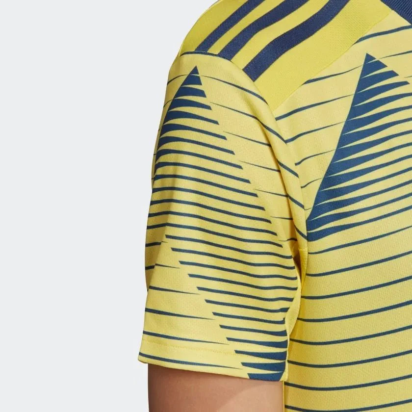 adidas Colombia 2019-20 Home WOMEN Jersey - Yellow - Image 4