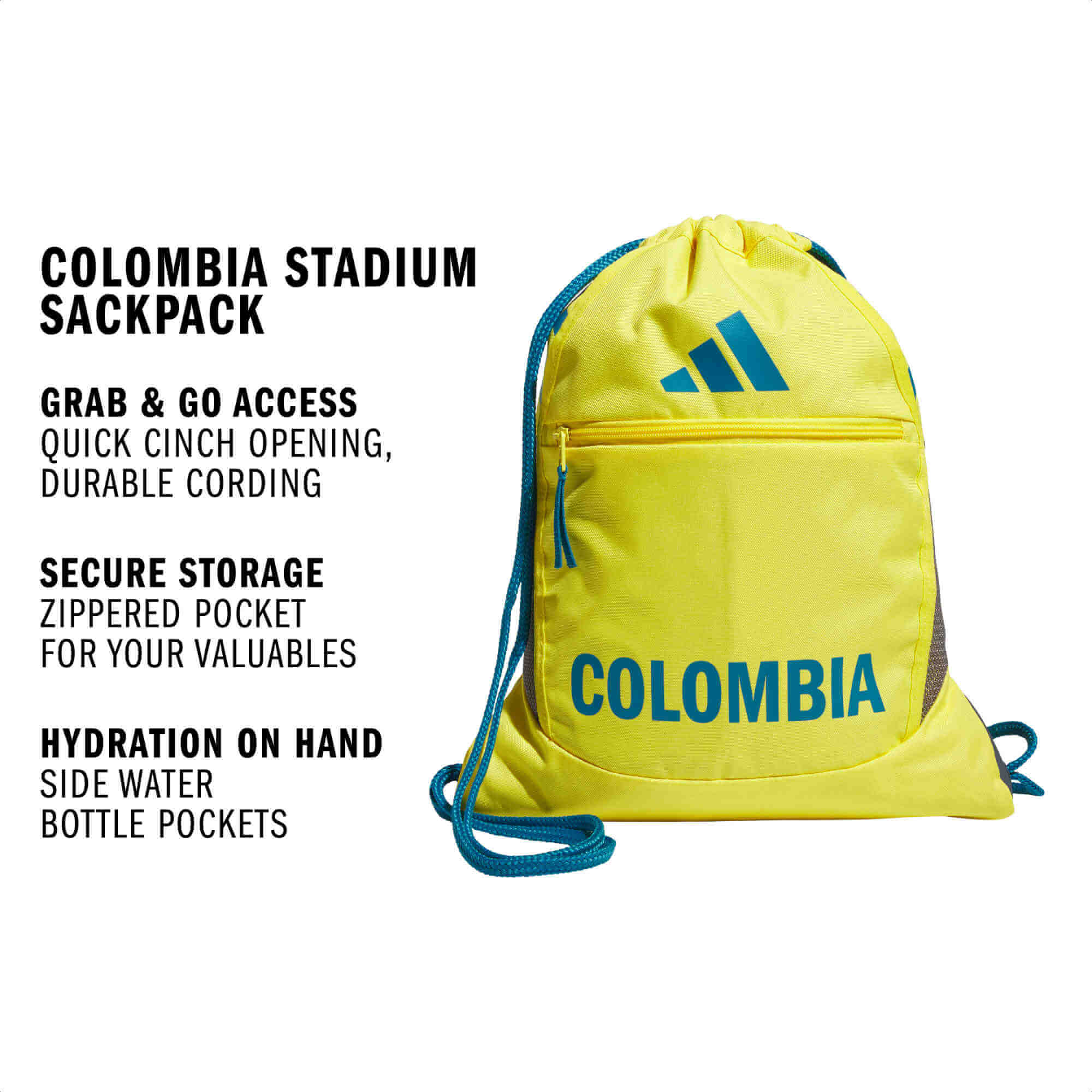 adidas Colombia Stadium Sackpack - Image 4
