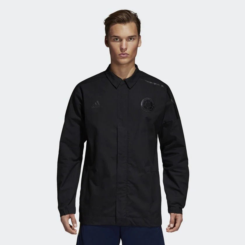 adidas Colombia ZNE Woven Jacket Black - Image 7