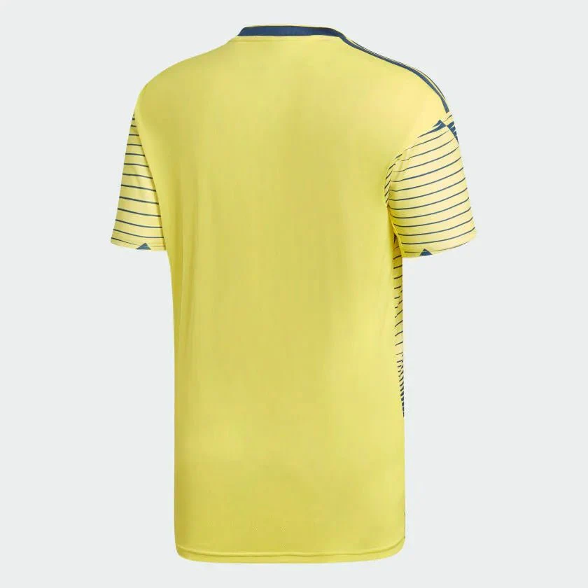 adidas Columbia 2019-20 Home Jersey - Yellow - Image 2