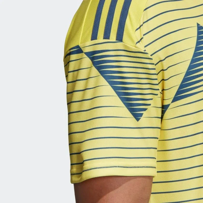 adidas Columbia 2019-20 Home Jersey - Yellow - Image 4