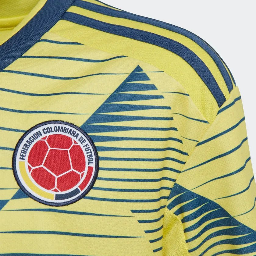 adidas Columbia 2019-20 Home YOUTH Jersey - Yellow - Image 3