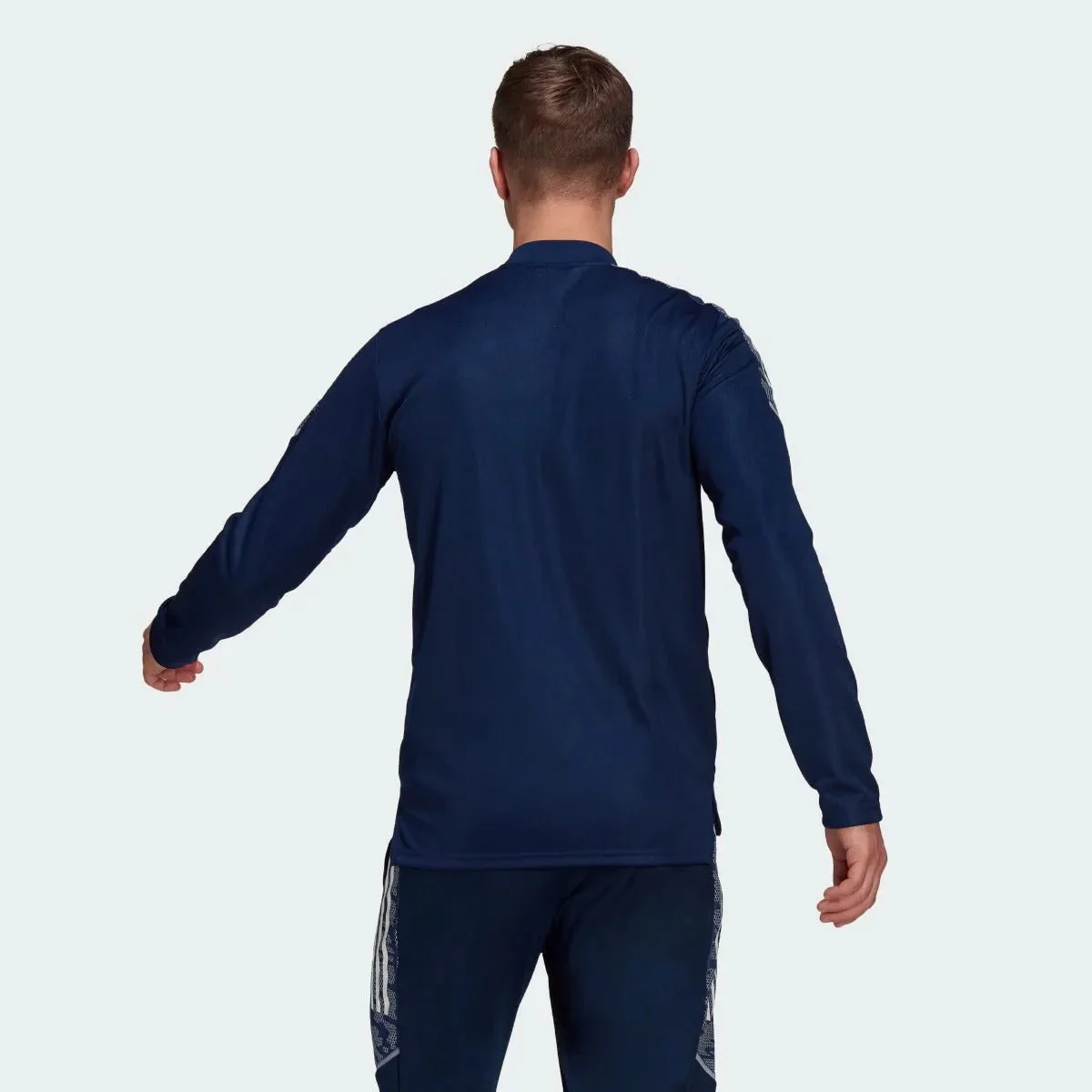 Adidas Condivo 21 Track Jacket - Navy-White - Image 2