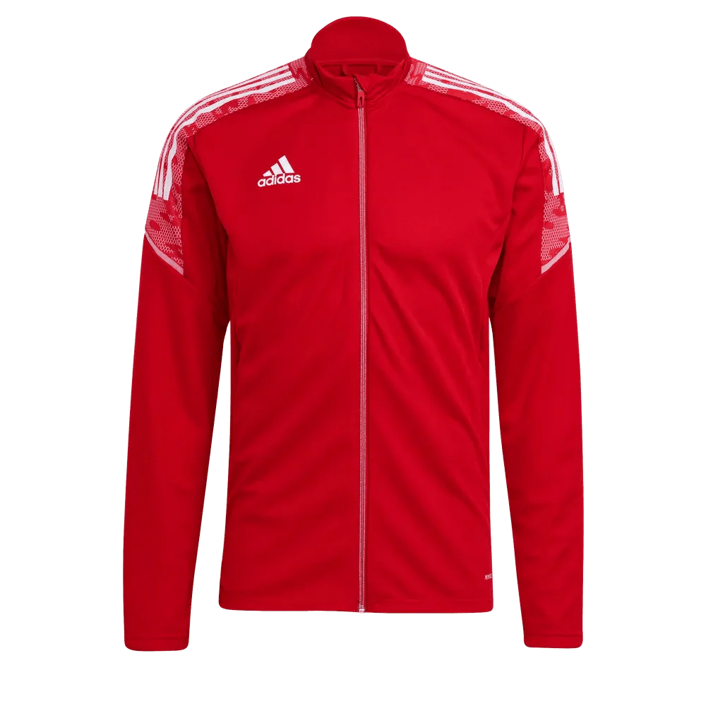 adidas Condivo 21 Youth Track Jacket - Red-White