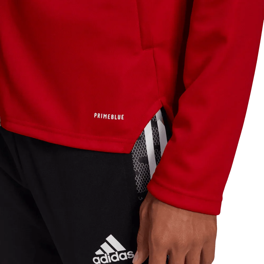 adidas Condivo 21 Youth Track Jacket - Red-White - Image 5