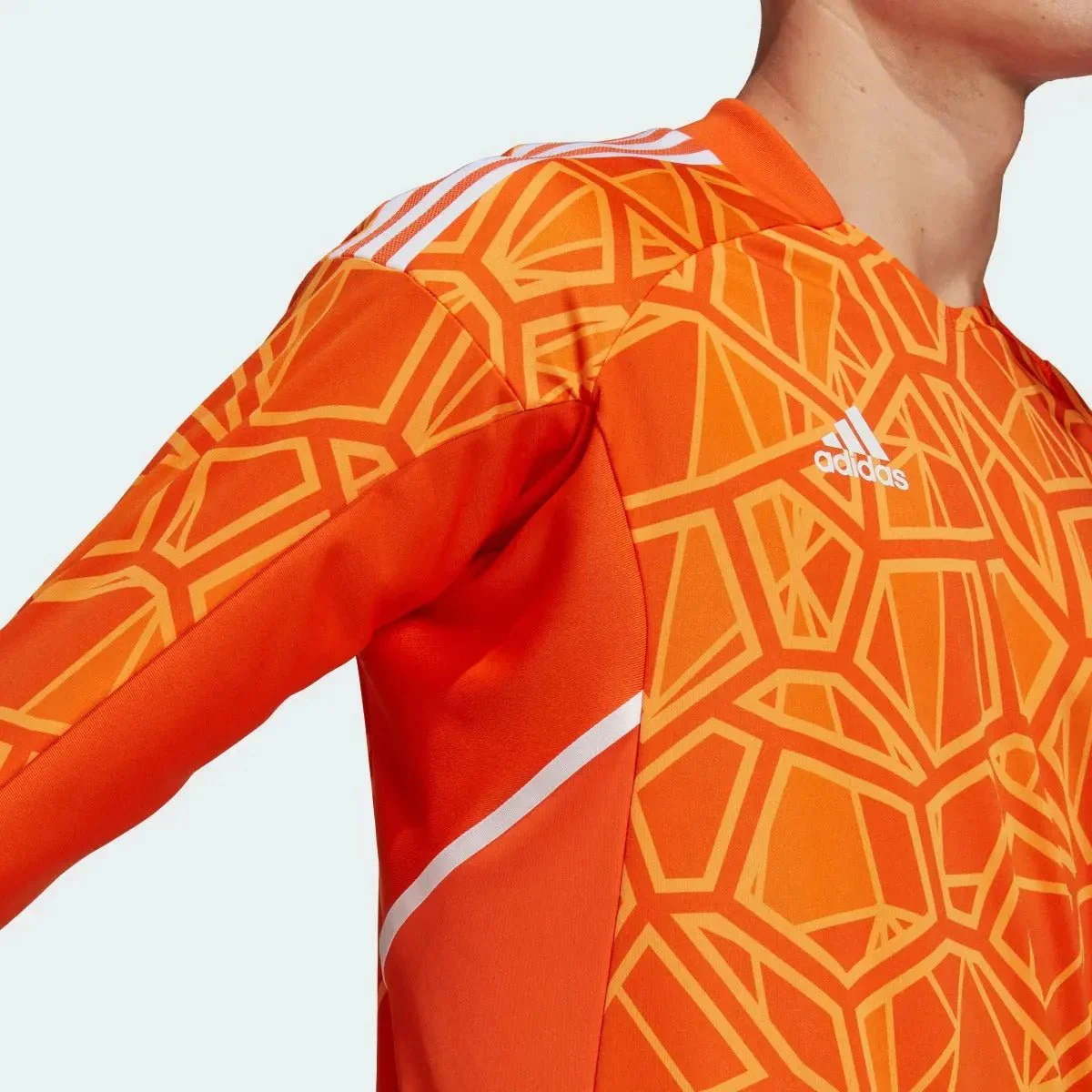 adidas Condivo 22 Goalkeeper Long Sleeve Jersey - Orange - Image 5