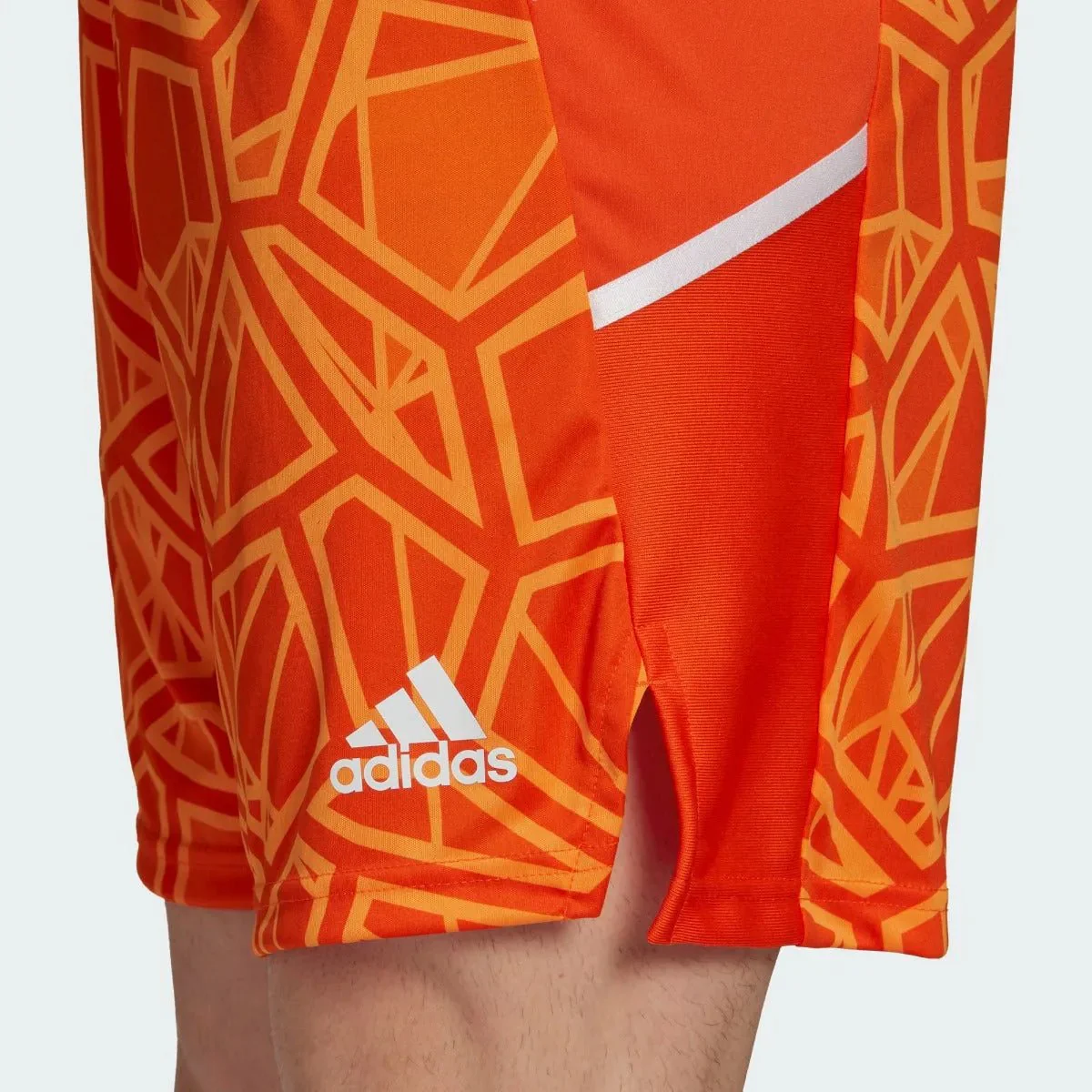 adidas Condivo 22 Goalkeeper Shorts - Orange - Image 6