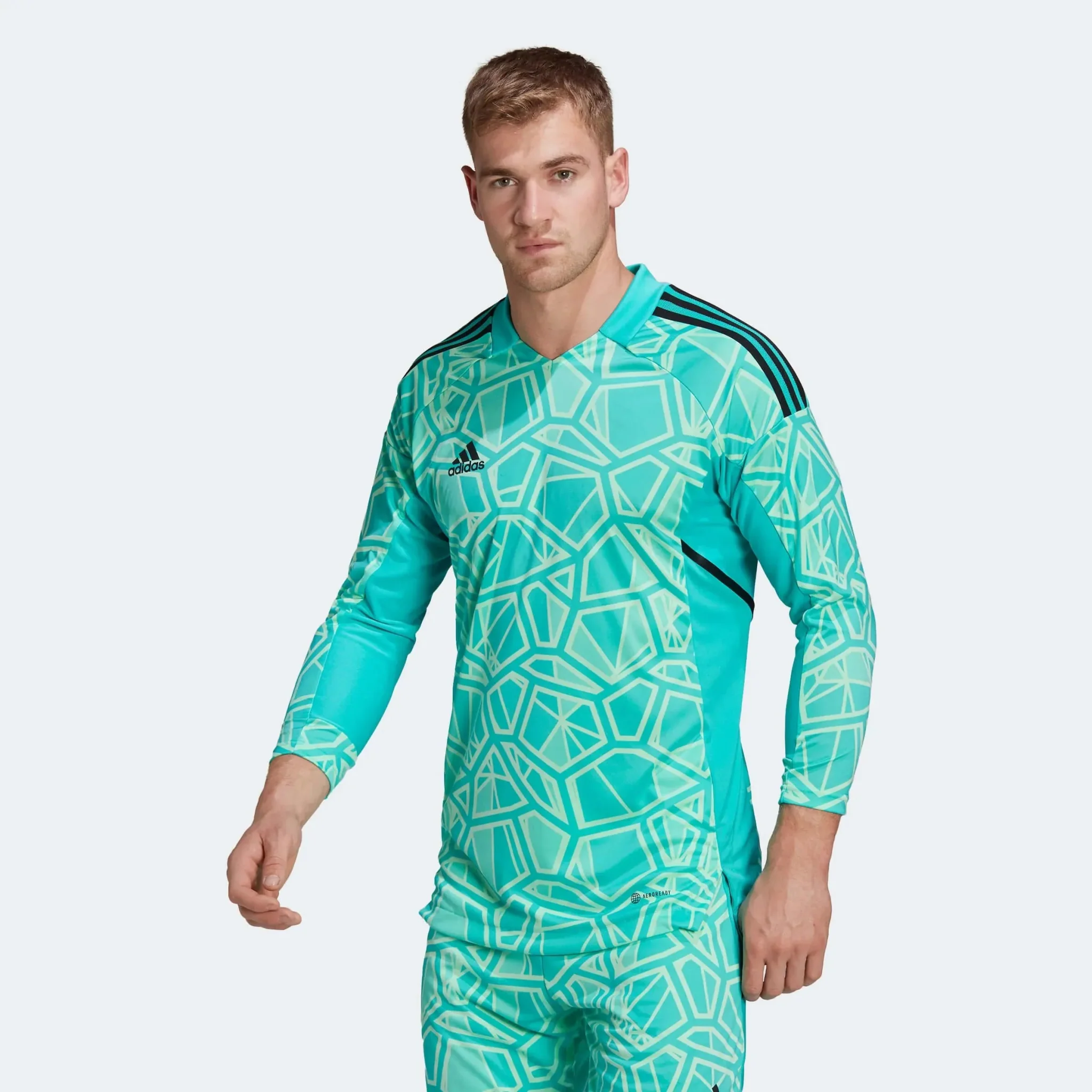 adidas Condivo 22 Men's Goalkeeper LS - Mint Rush - Image 3
