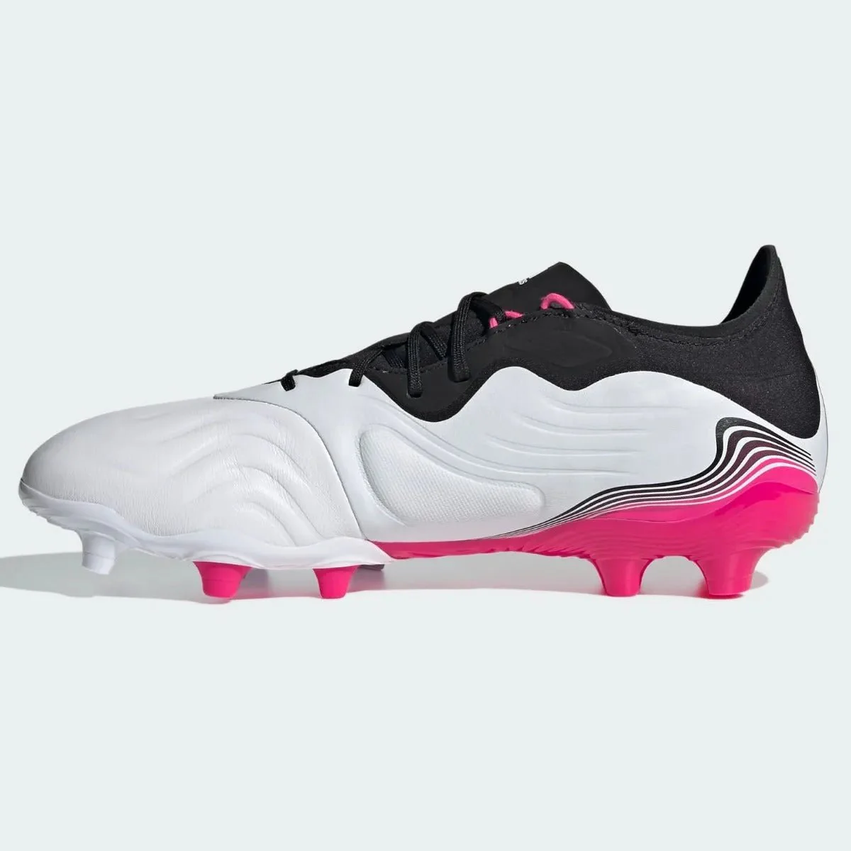 Adidas Copa Sense .2 FG - White-Black-Pink - Image 2