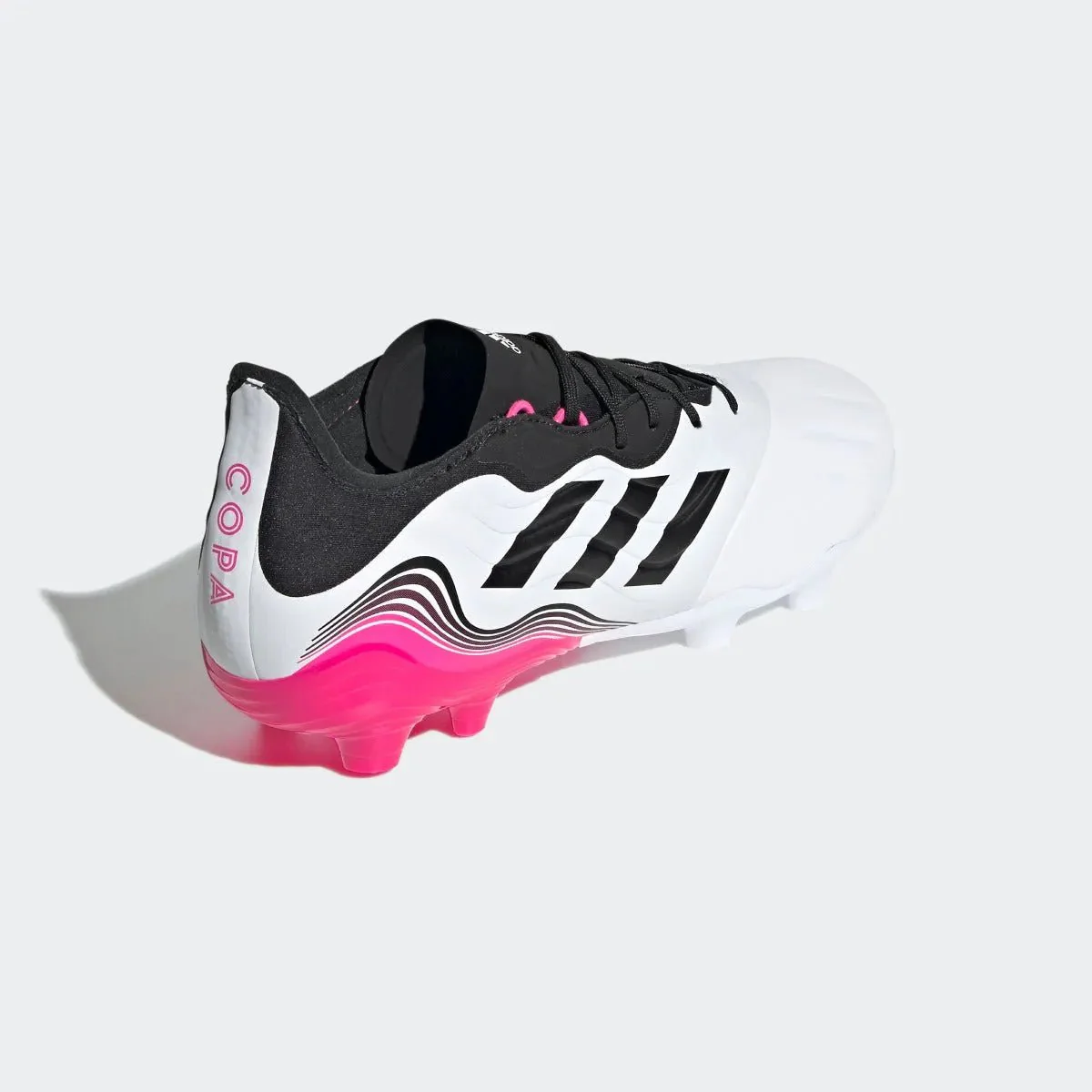 Adidas Copa Sense .2 FG - White-Black-Pink - Image 4