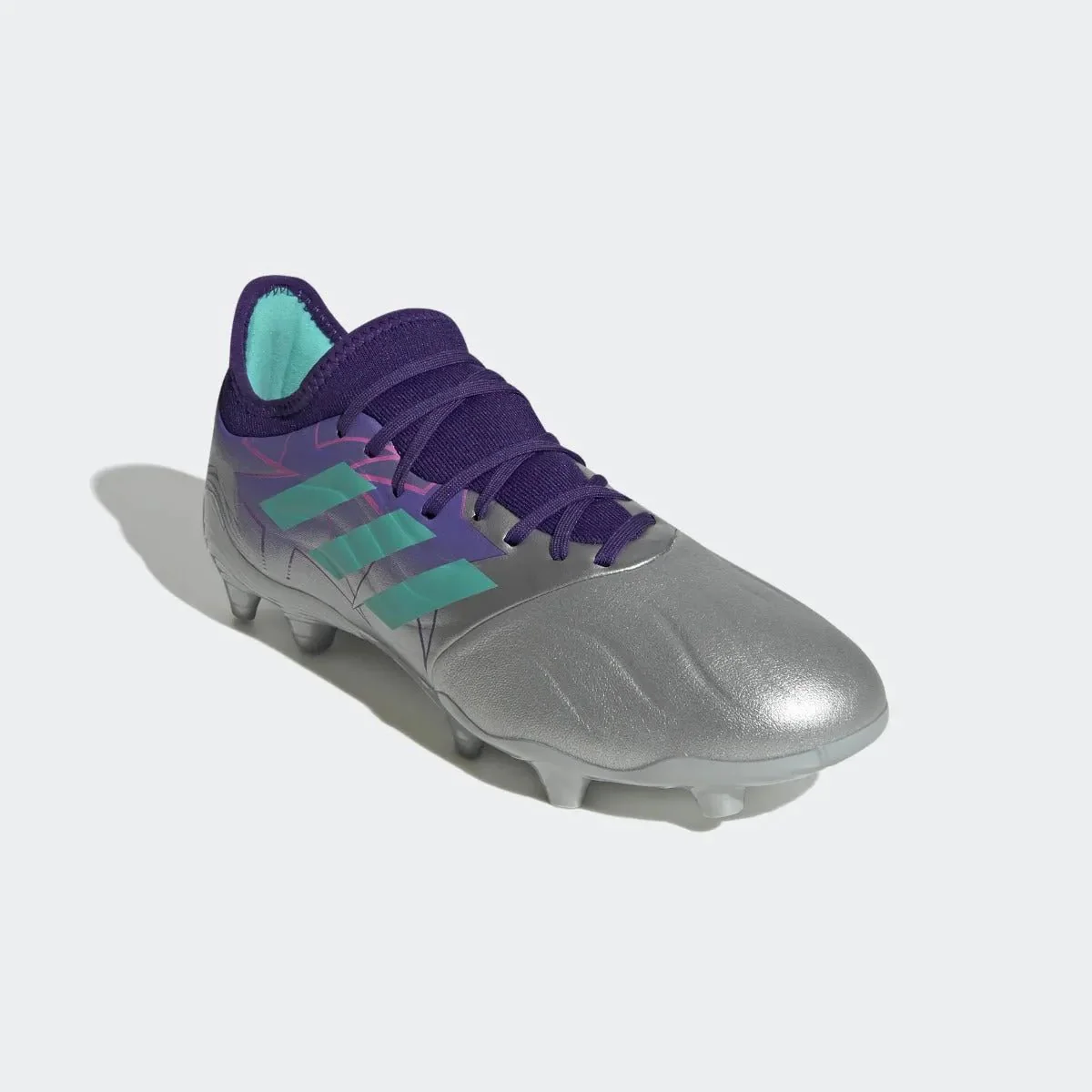 adidas Copa Sense .3 FG - Silver-Mint Rush-Purple - Image 3