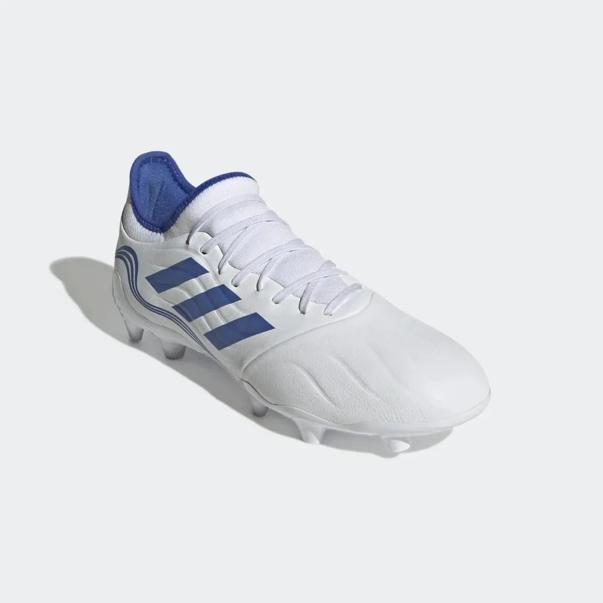 adidas Copa Sense .3 FG - White-Hi Res Blue - Image 3