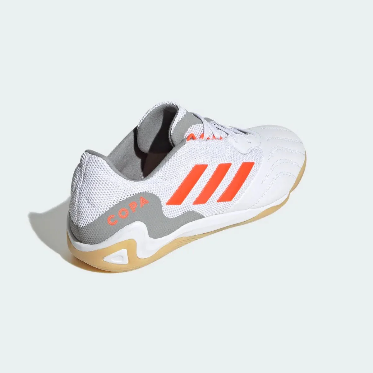 Adidas Copa Sense .3 IN Sala - White-Grey-Solar Red - Image 4