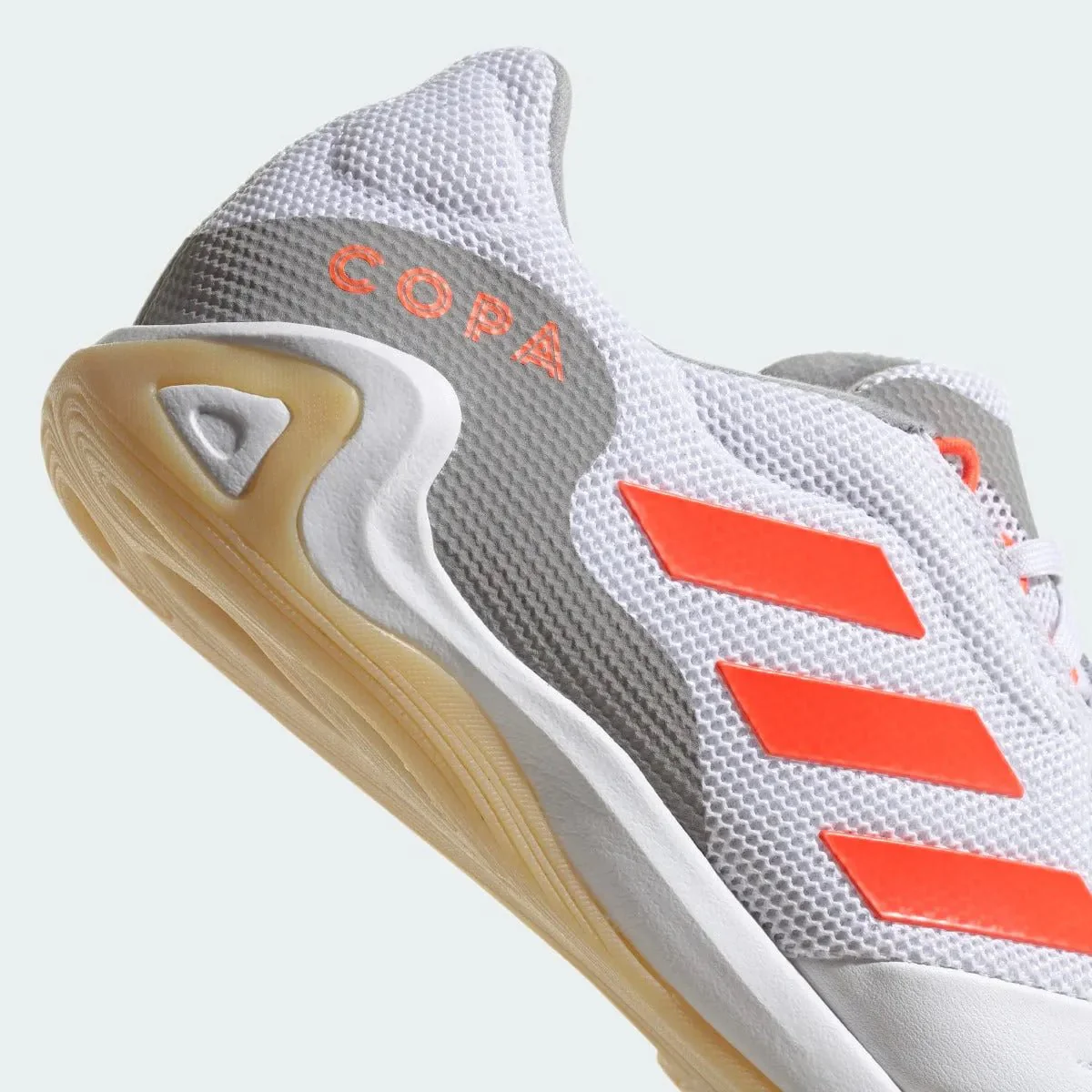 Adidas Copa Sense .3 IN Sala - White-Grey-Solar Red - Image 7