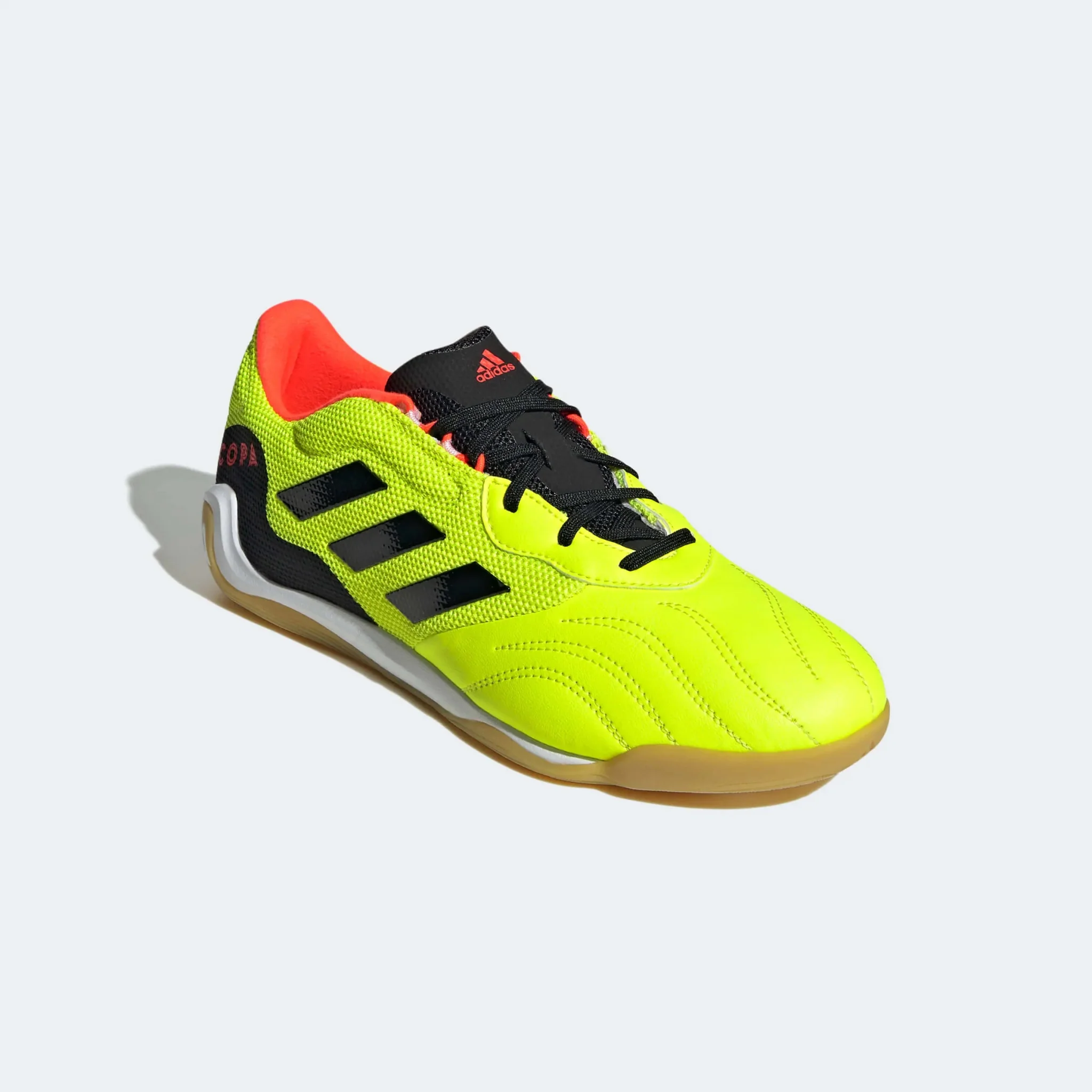adidas Copa Sense .3 Indoor Sala - Solar Yellow-Black - Image 3
