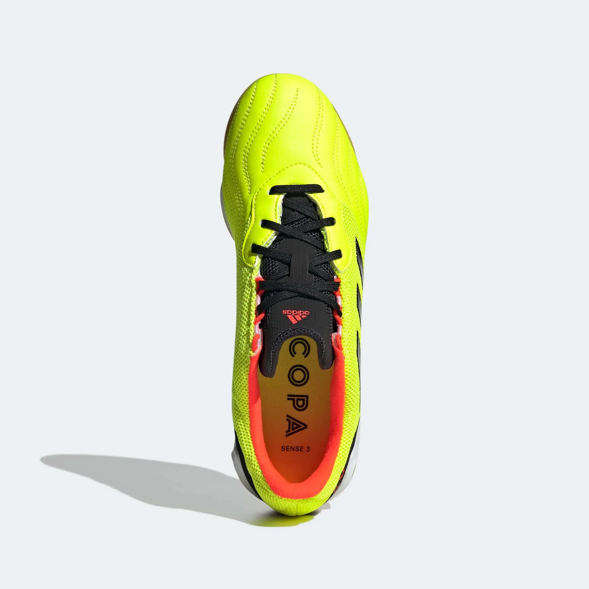 adidas Copa Sense .3 Indoor Sala - Solar Yellow-Black - Image 5